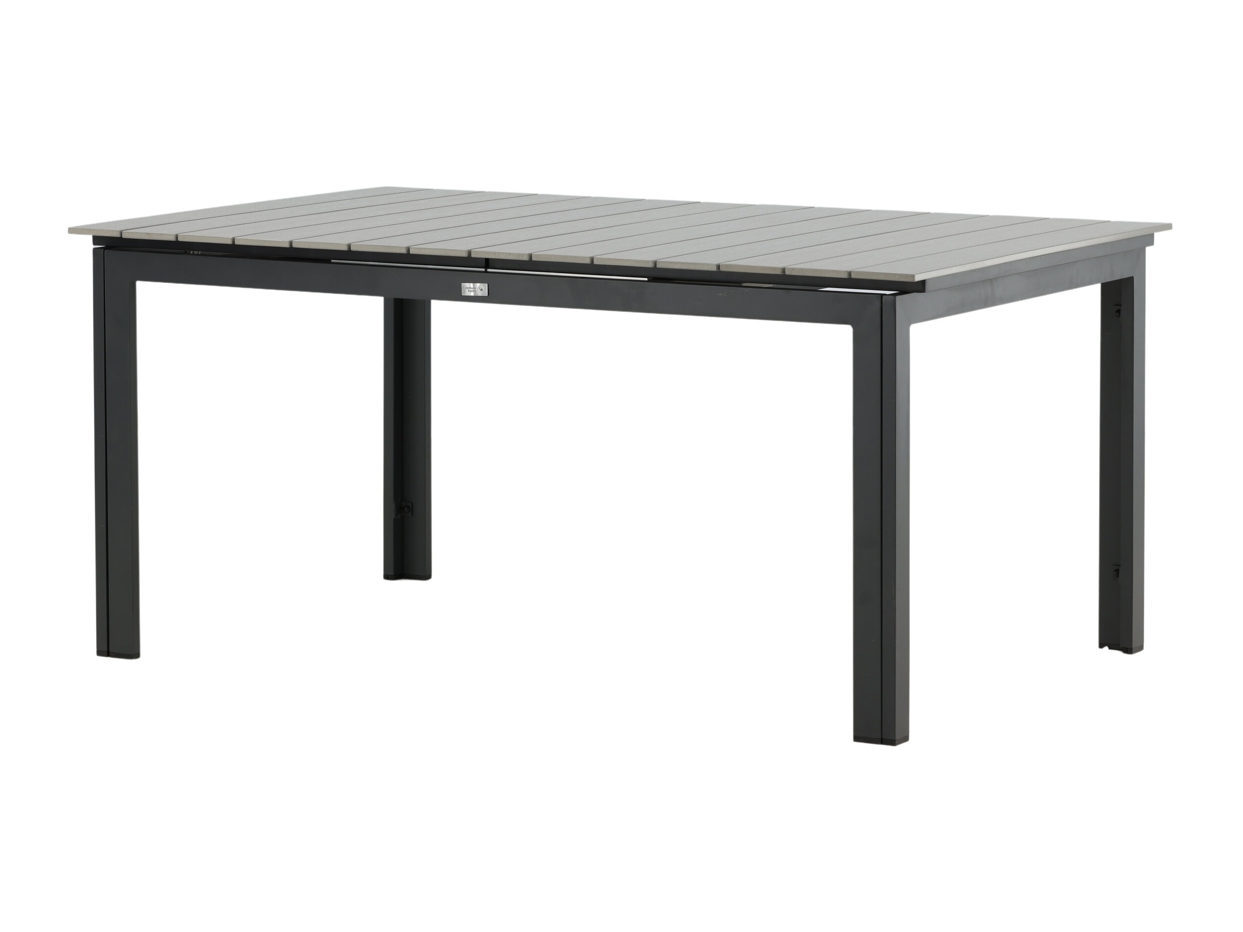 Mesa para exterior Dallas 665 (Gris + Negro)