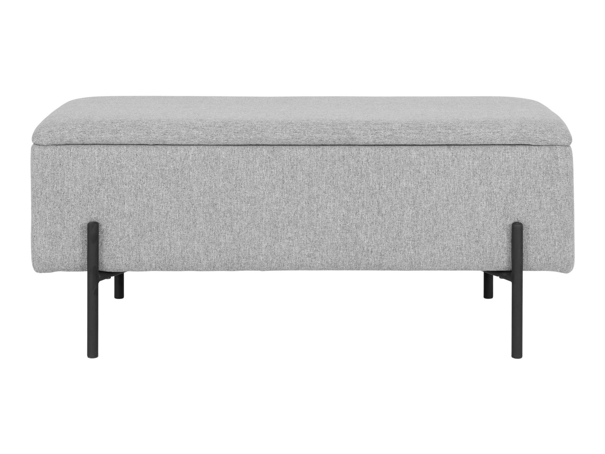 Banco tapizado Brea 138 (Gris claro)