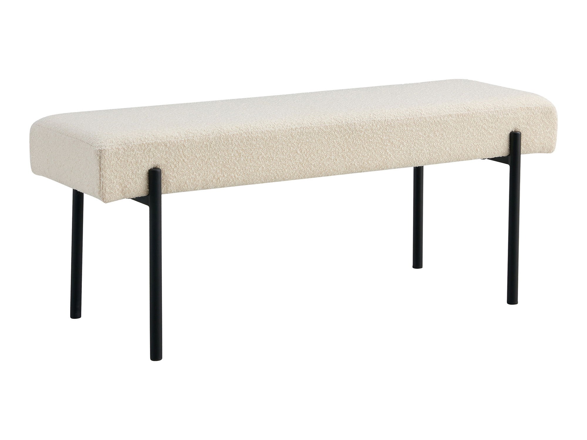 Banco tapizado Brea 140 (Blanco)