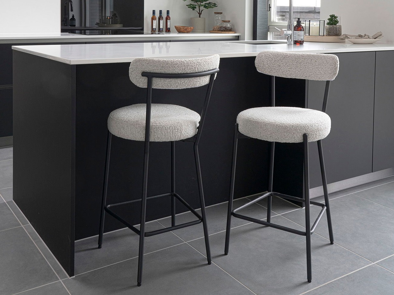 Silla de barra Brea 165 (Blanco)