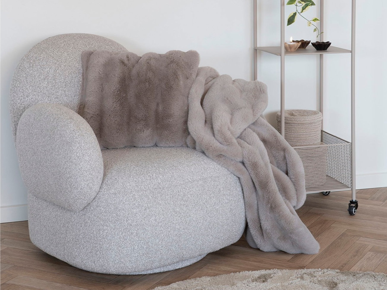 Sillón Brea 343 (Gris claro)