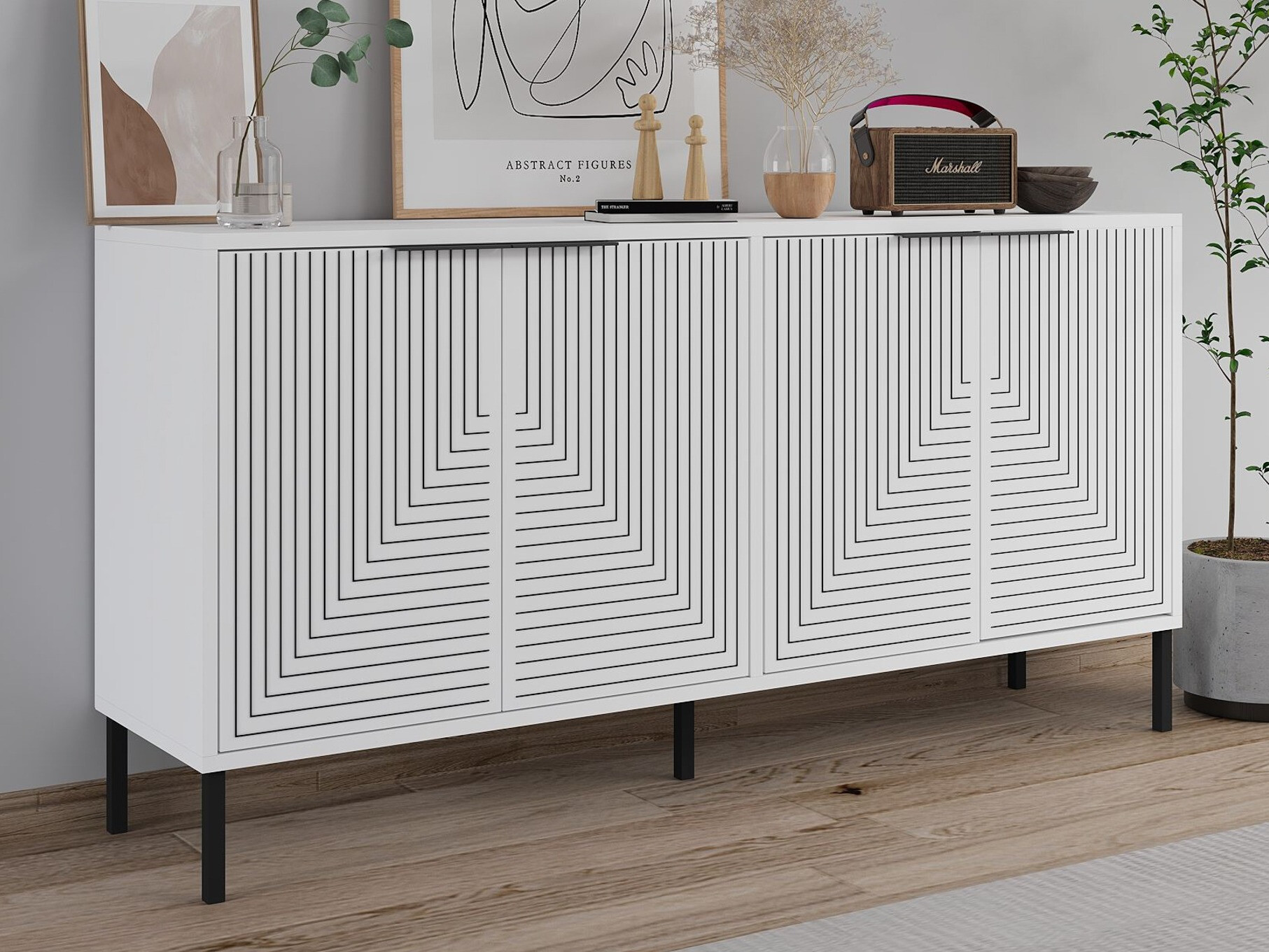 Aparador Kailua 2704 (Blanco)