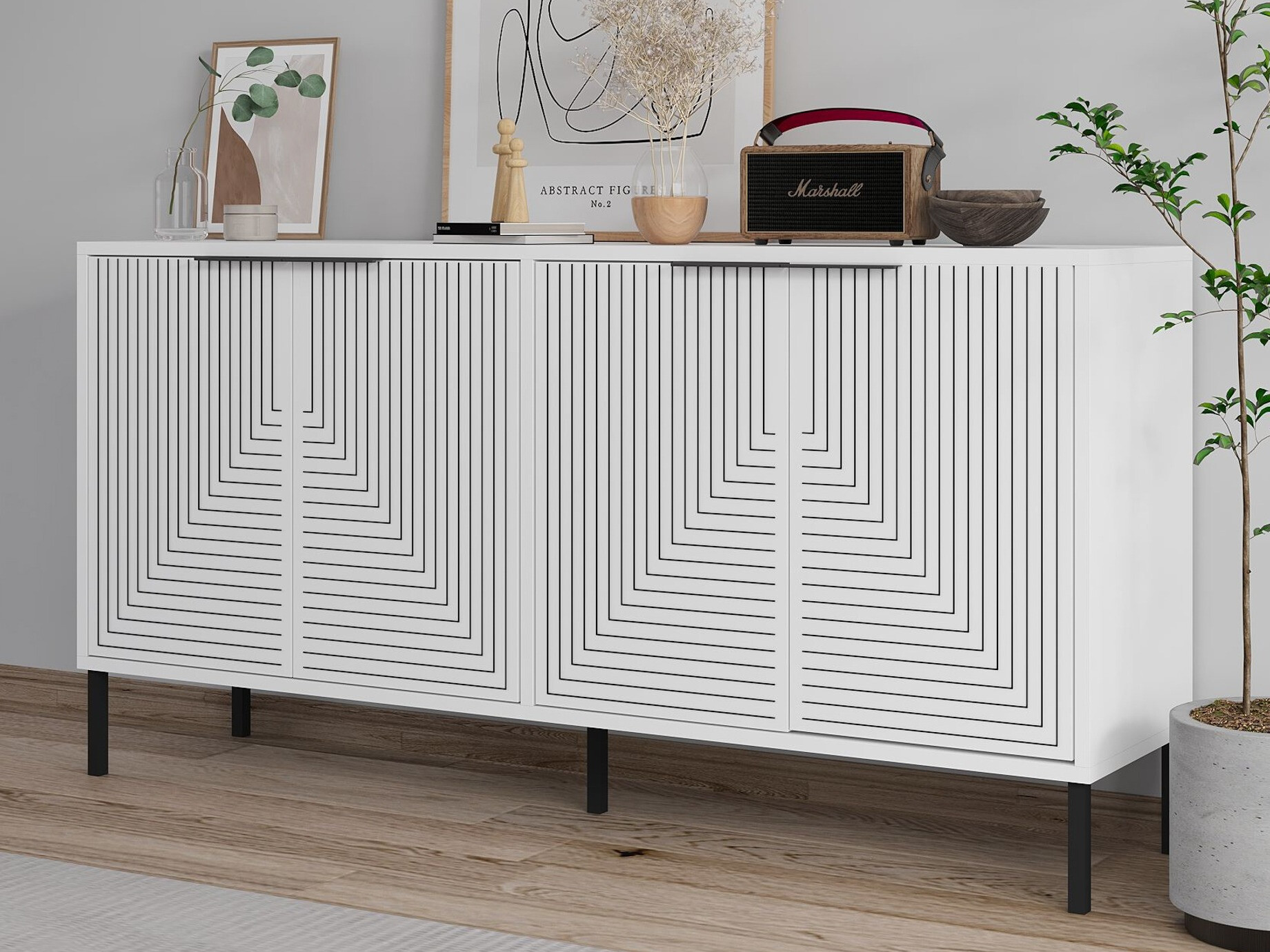 Aparador Kailua 2704 (Blanco)