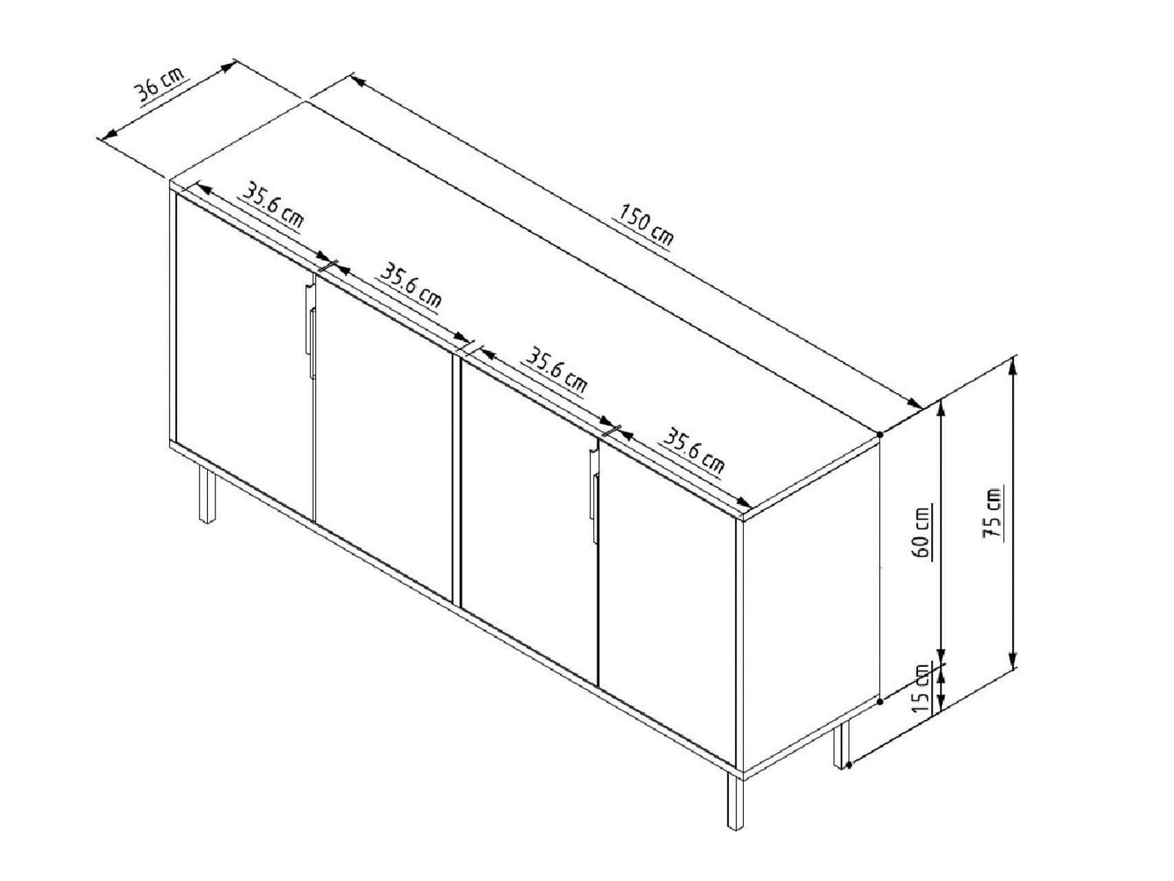 Aparador Kailua 2705