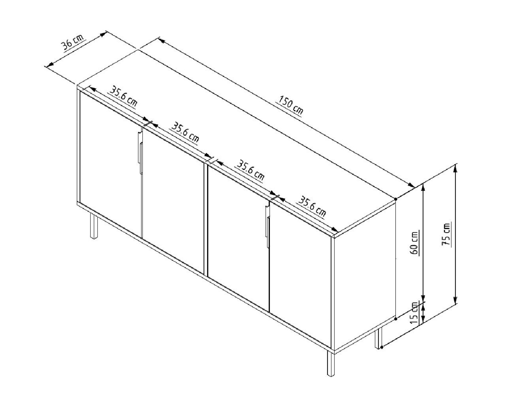 Aparador Kailua 2706