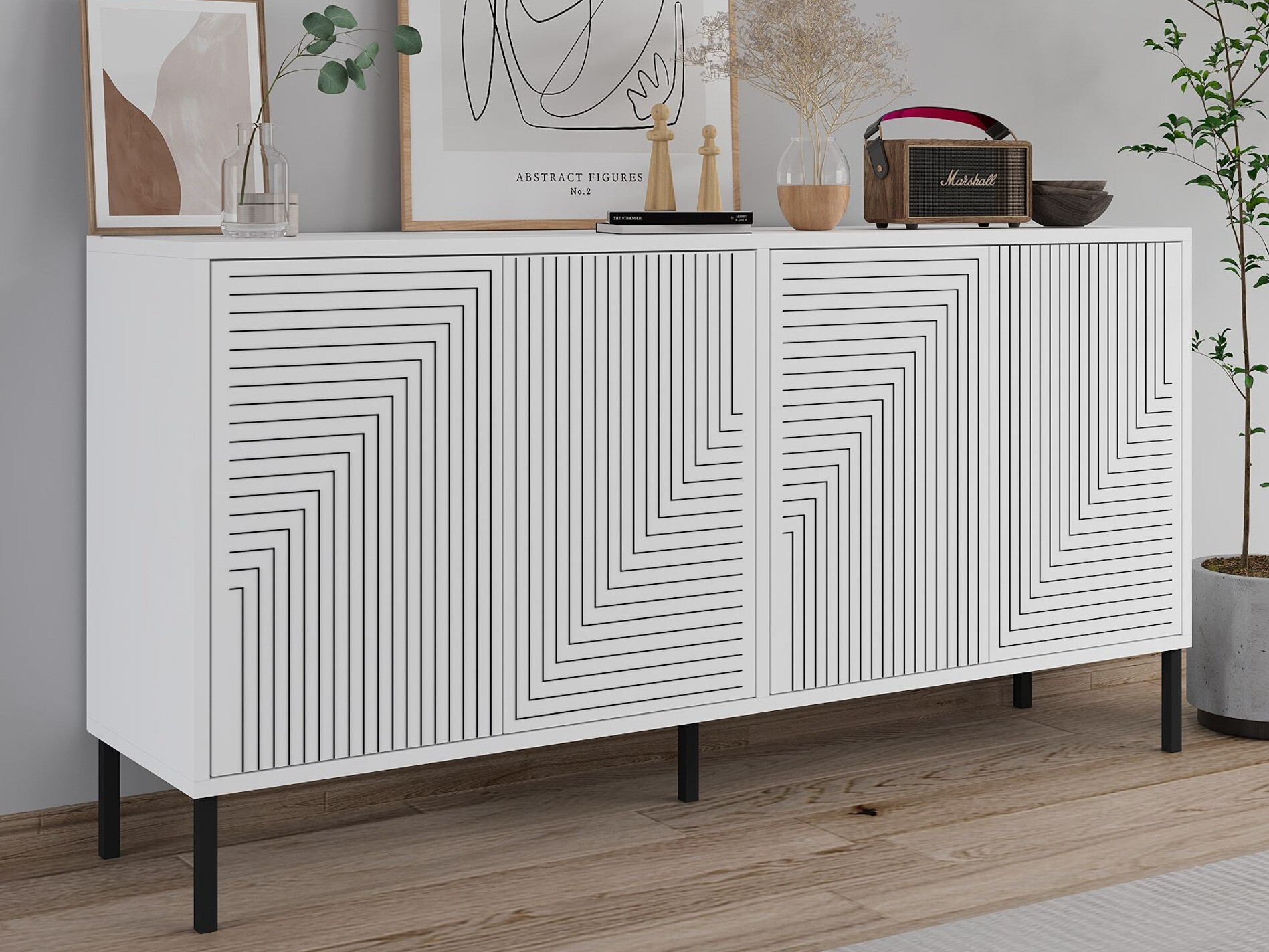 Aparador Kailua 2707 (Blanco)