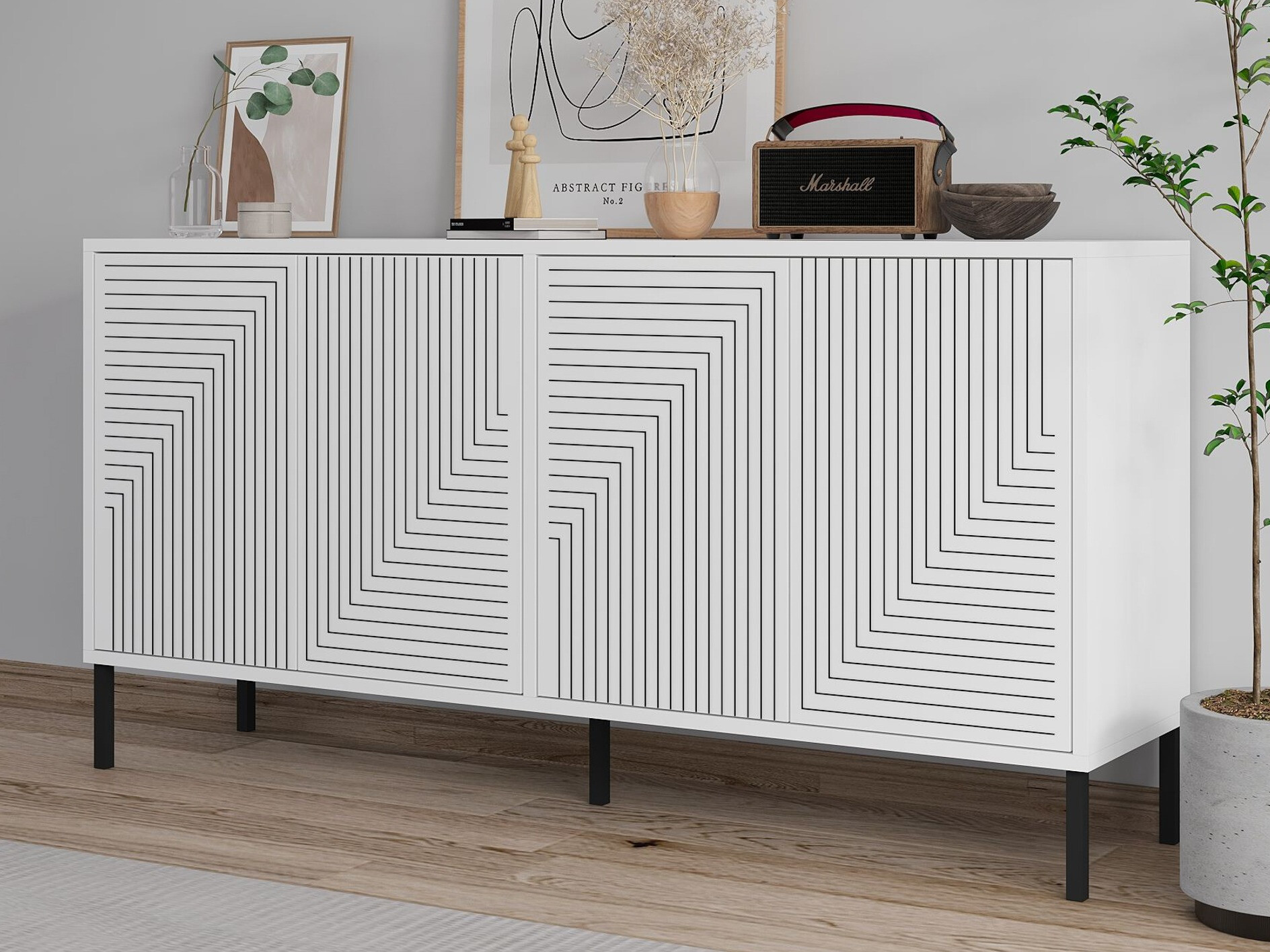 Aparador Kailua 2707 (Blanco)