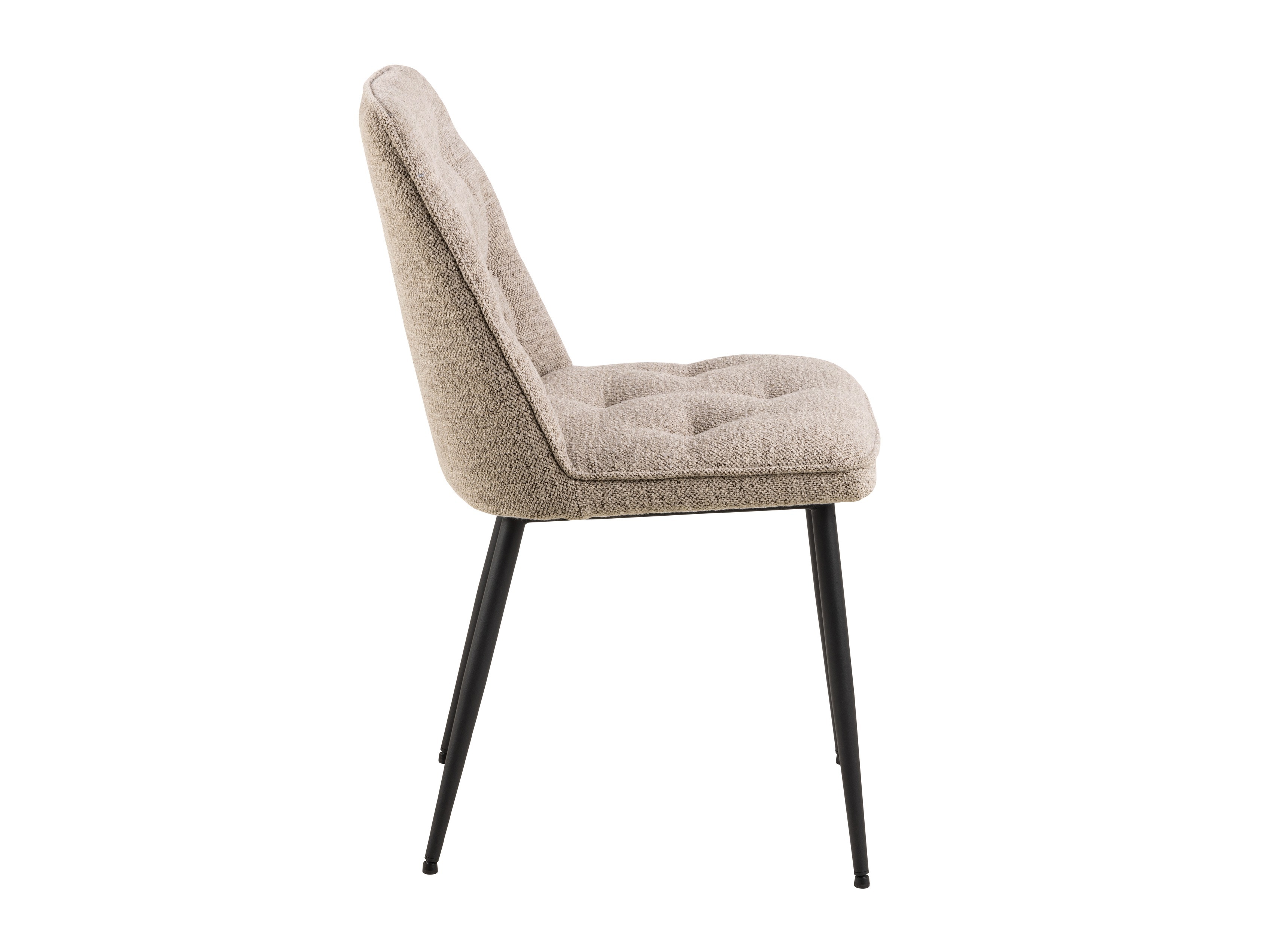 Conjunto de mesas y sillas para comedor Norsica 1012 (Beige + Negro)