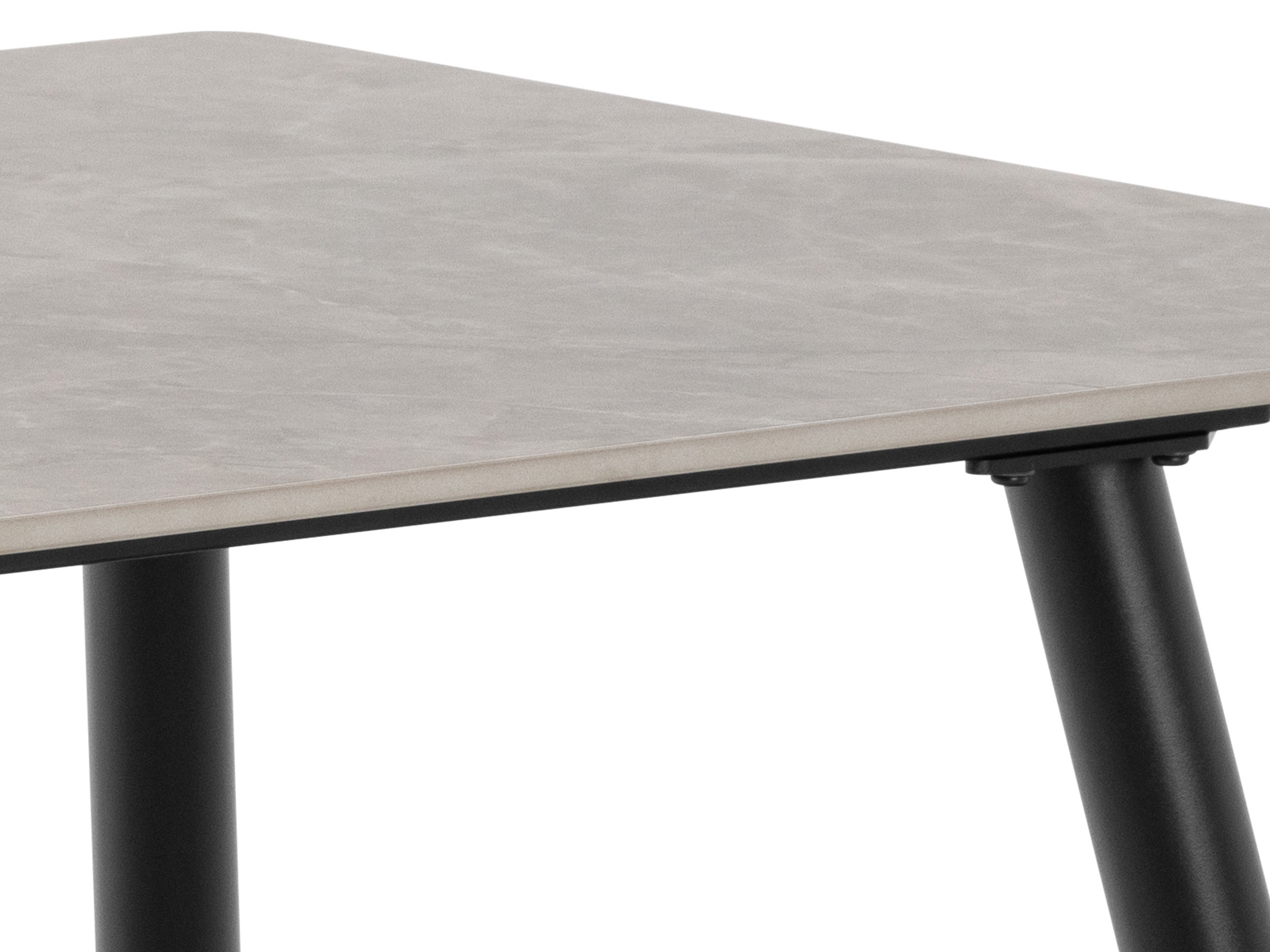 Conjunto de mesas y sillas para comedor Norsica 1012 (Beige + Negro)