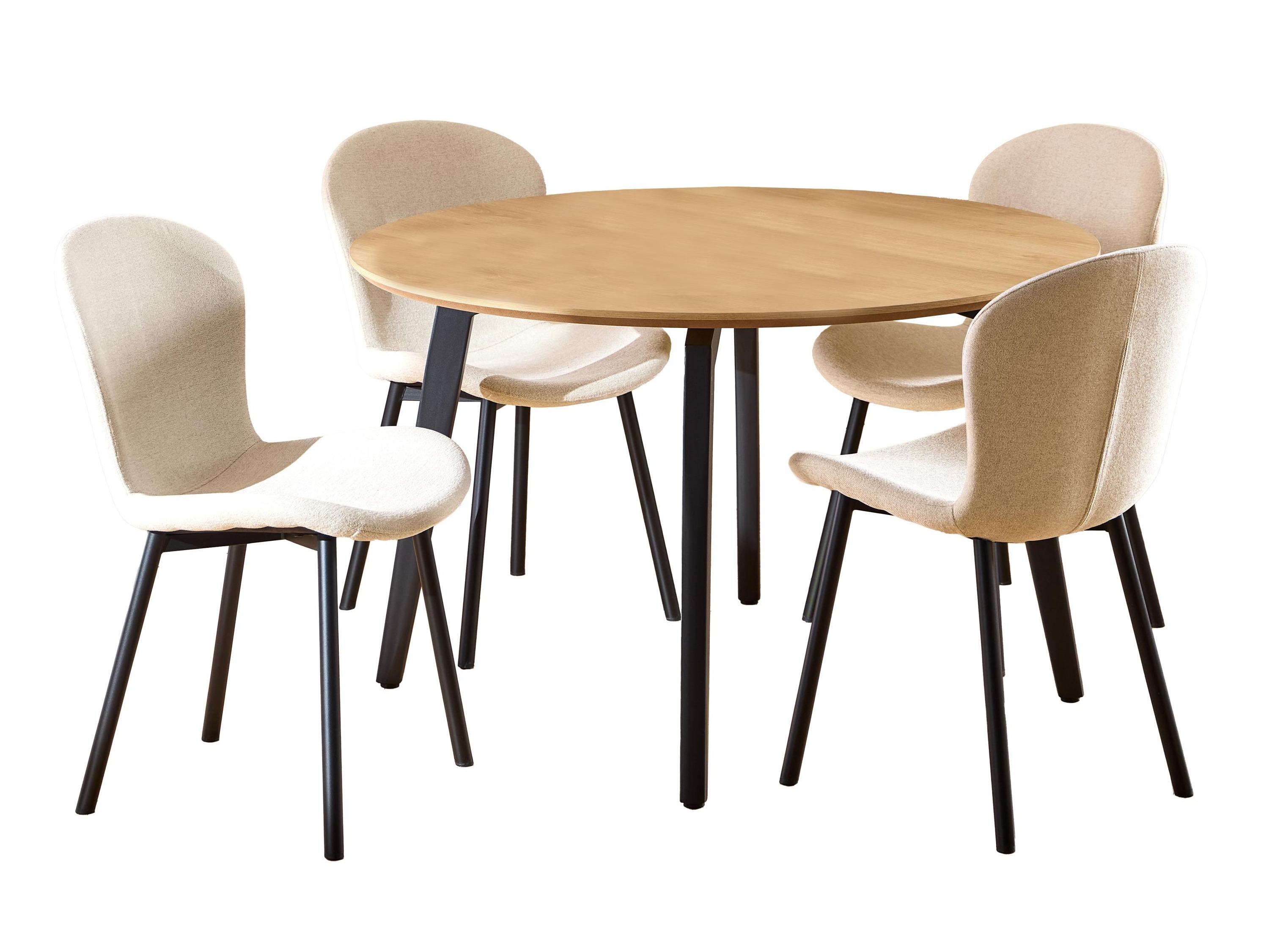 Conjunto de mesas y sillas para comedor Norsica 1024