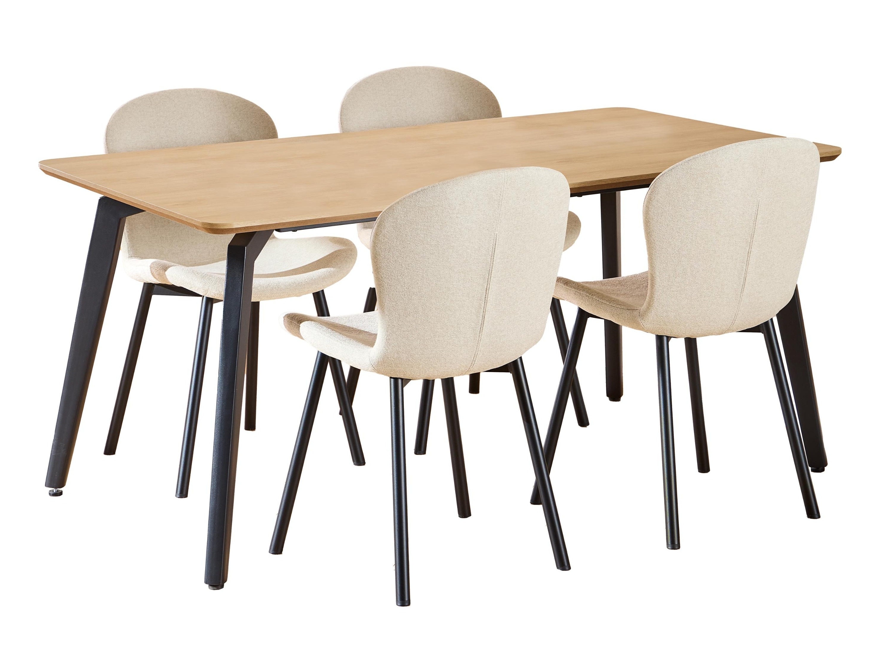 Conjunto de mesas y sillas para comedor Norsica 1025