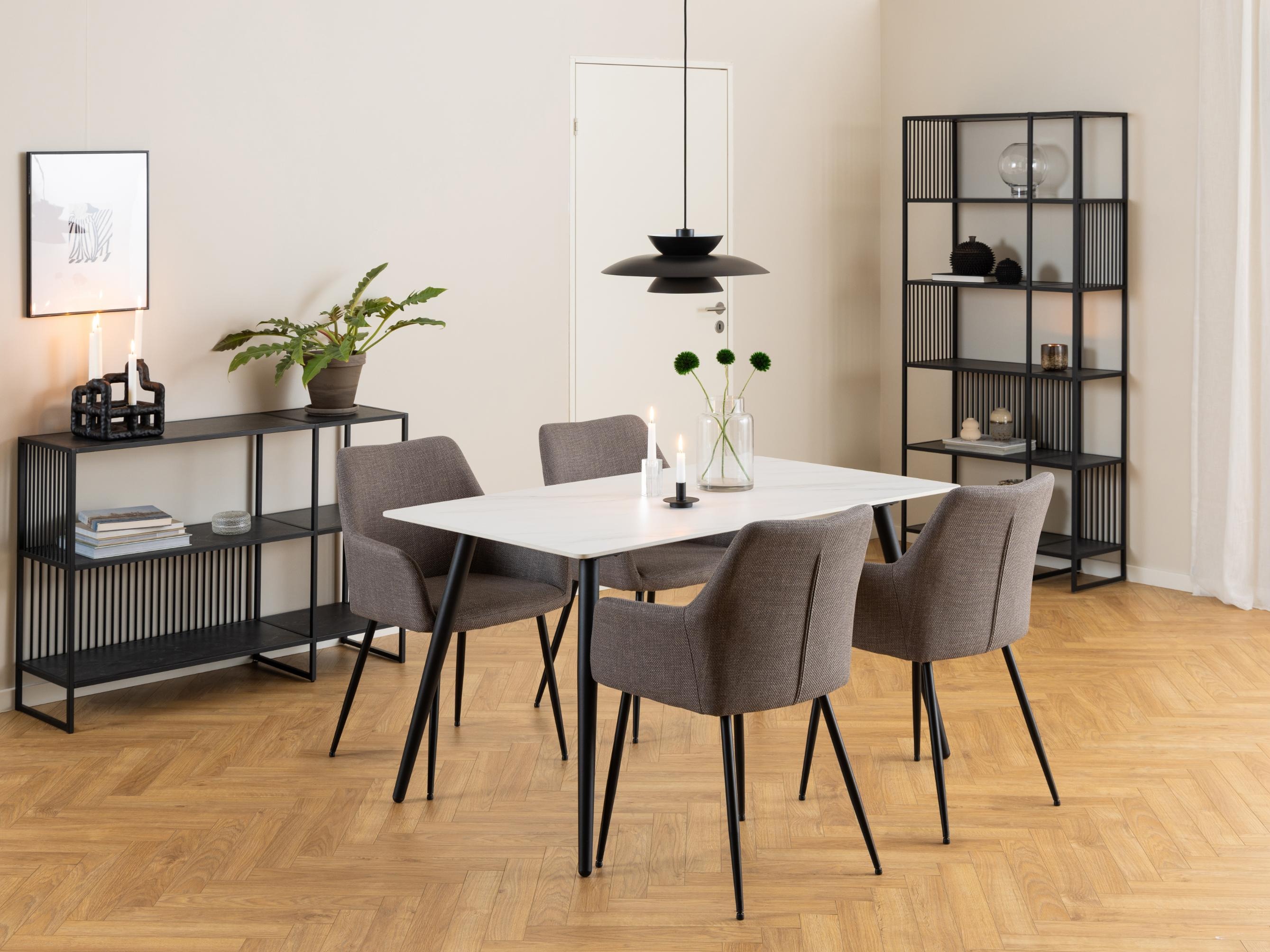 Mesa Norsica 588 (Mármol blanco)