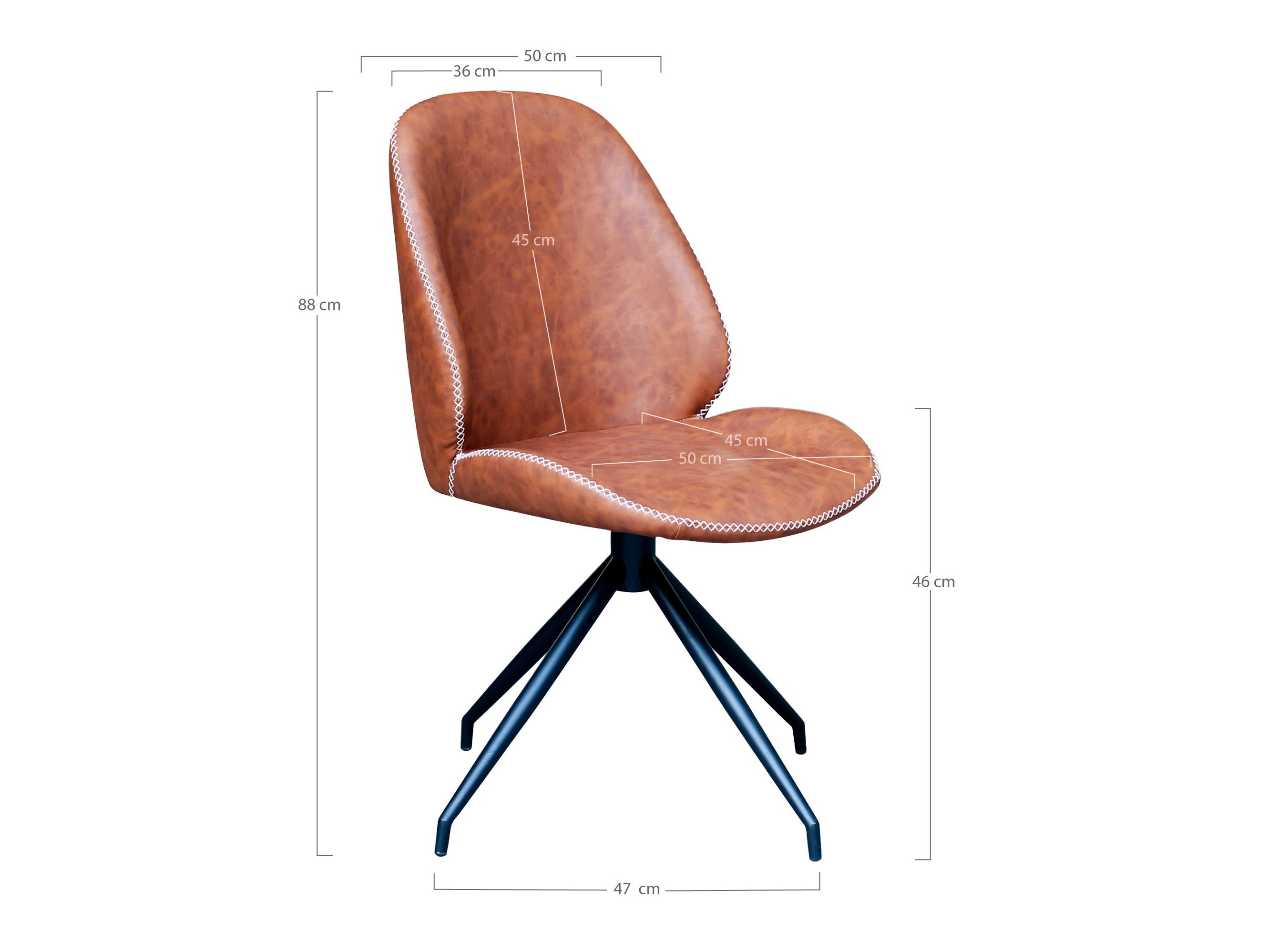 Silla Brea 194 (Marrón)