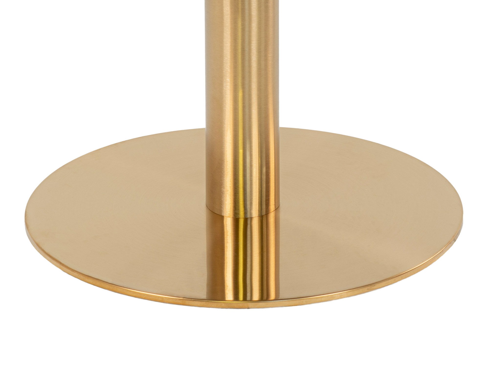 Mesa Elbelia 103 (Dorado + Mármol blanco)