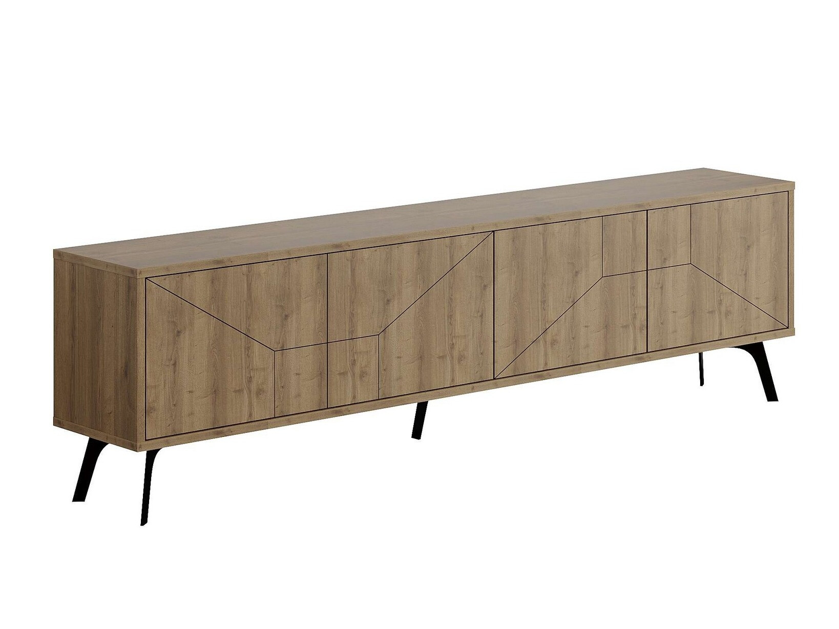 Mueble TV Kailua 1237 (Madera oscura)