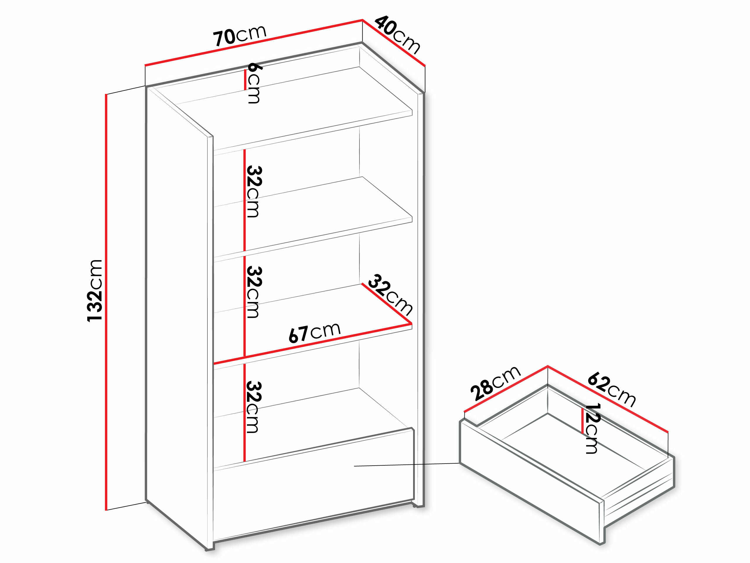 Estantería Tivseva 104