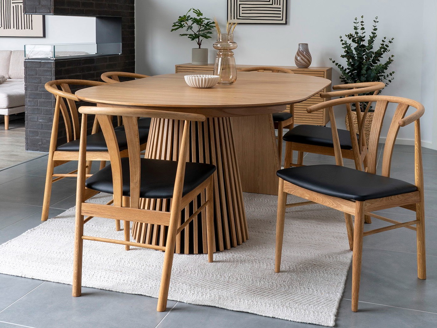 Silla Brea 224 (Negro + Roble)
