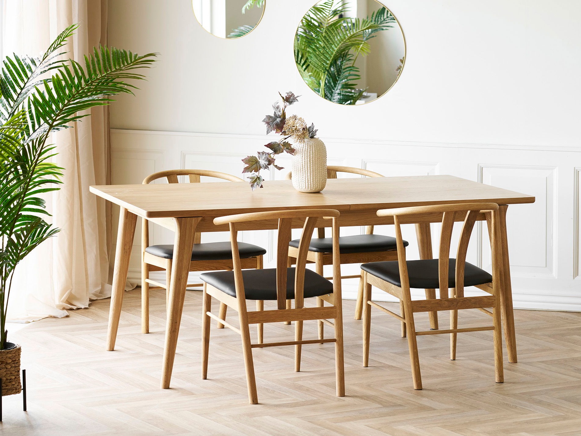Silla Brea 224 (Negro + Roble)