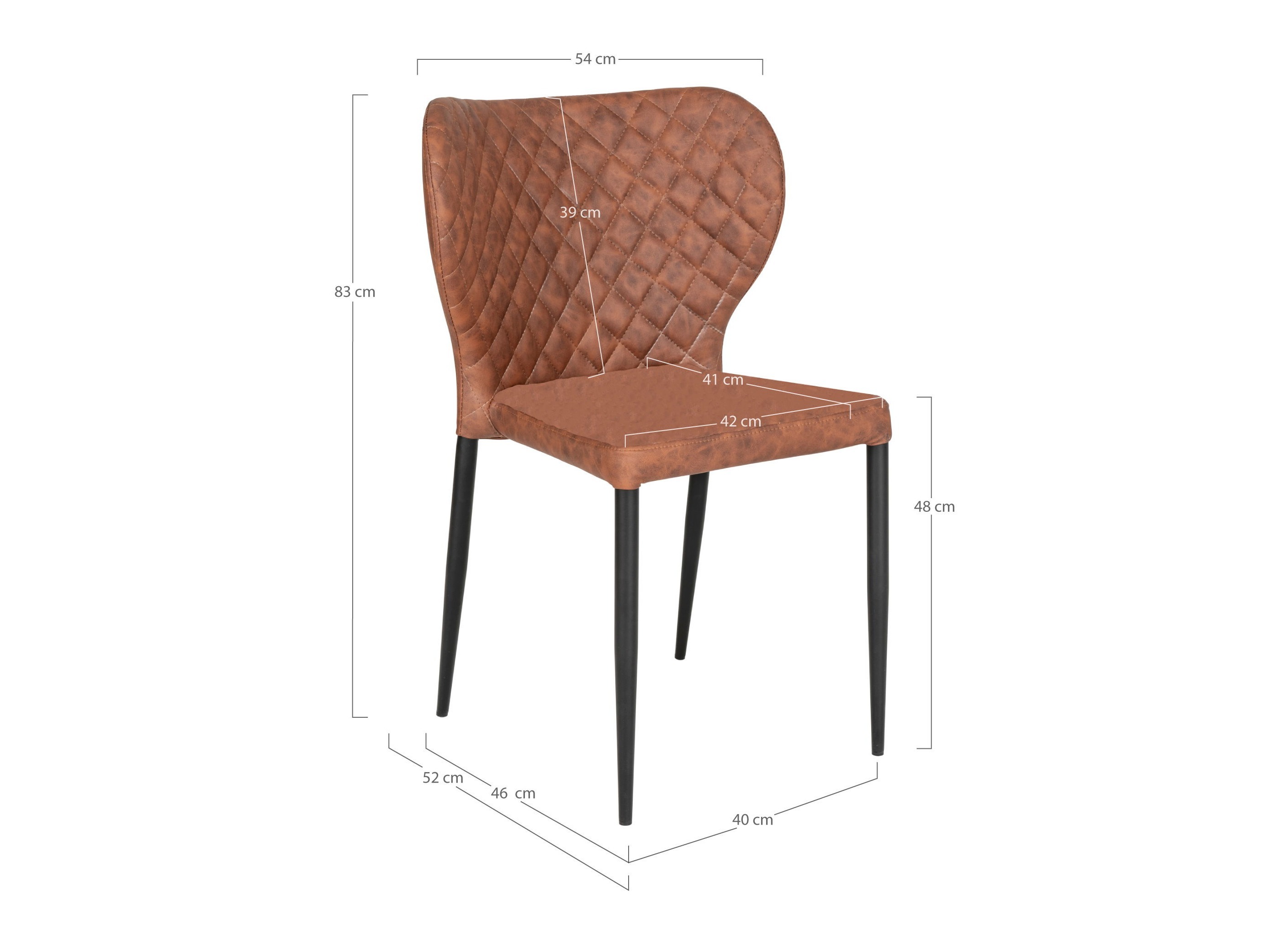 Silla Brea 228 (Marrón)