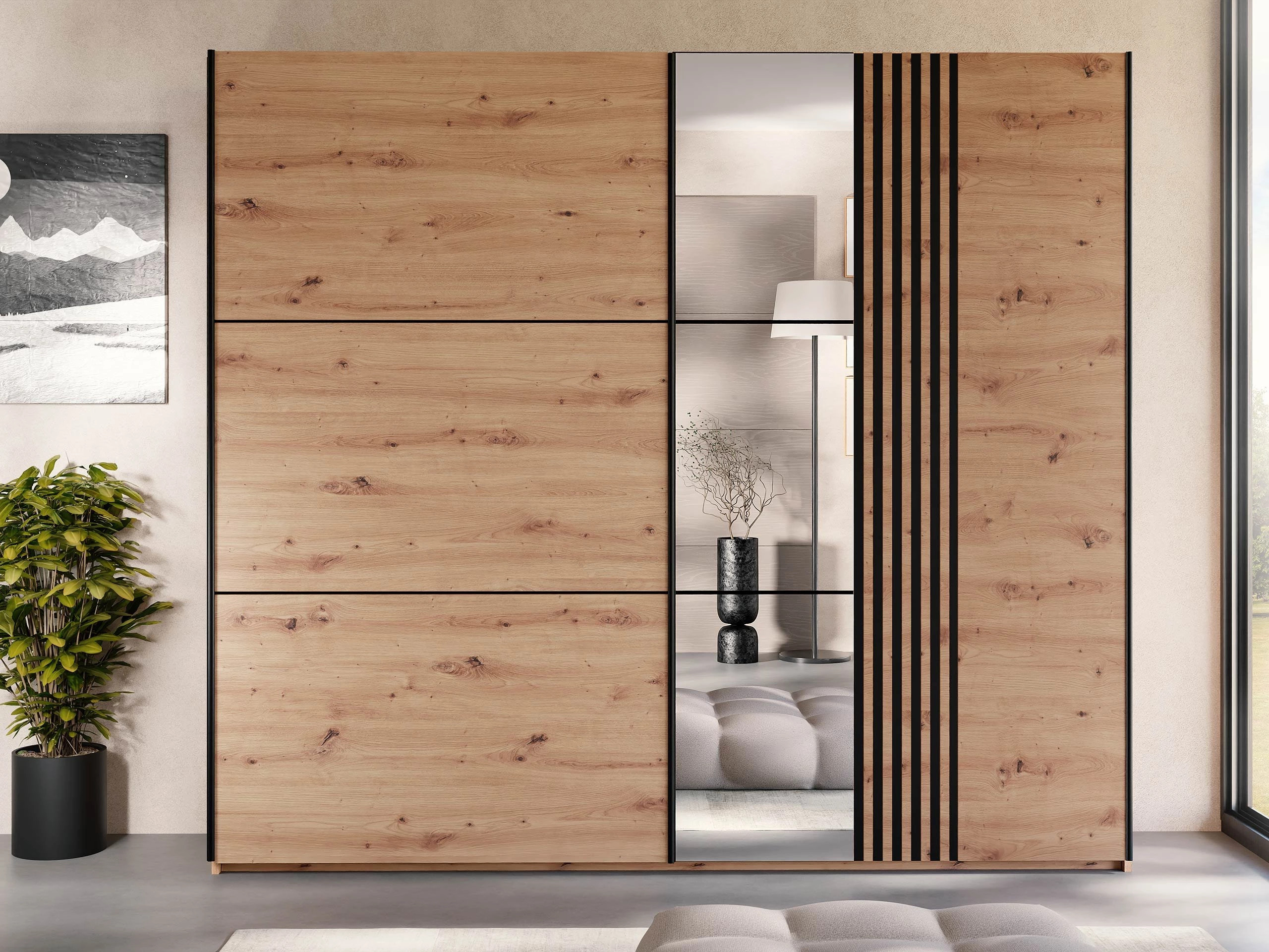 Armario Honolulu 254 (Roble Artisan)