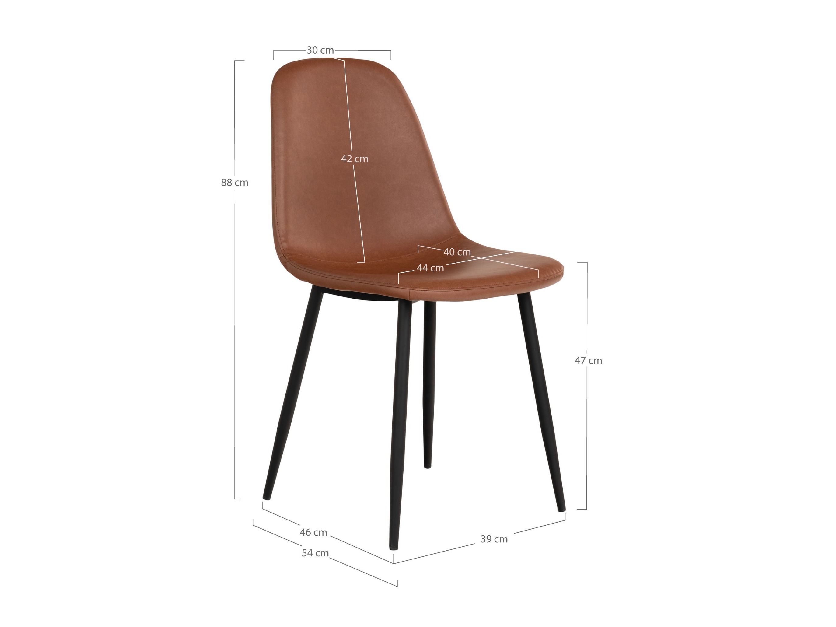 Silla Brea 237 (Marrón)
