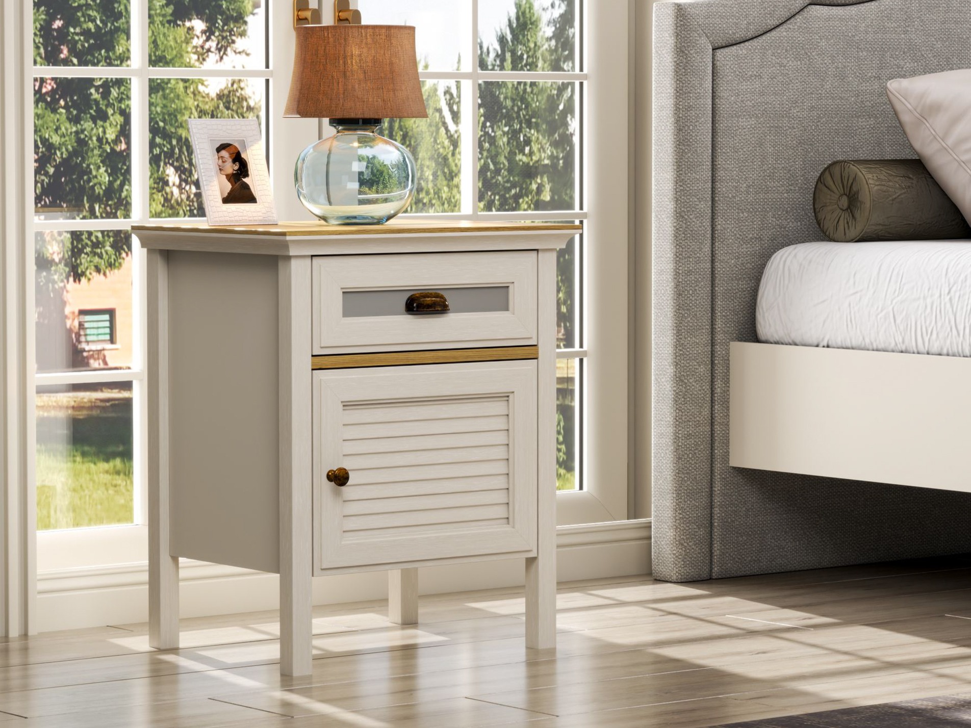 Mesilla de noche Melvero 122