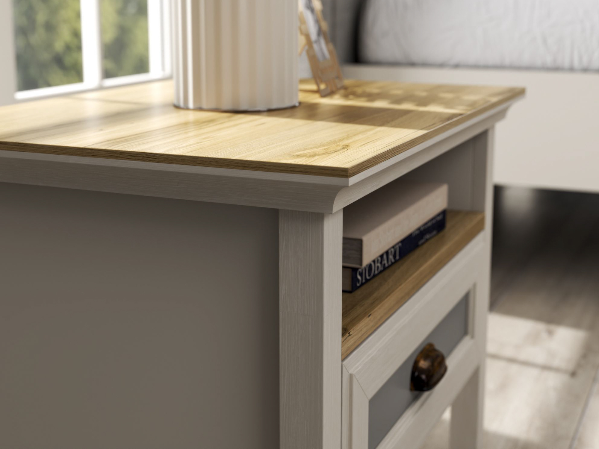 Mesilla de noche Melvero 123