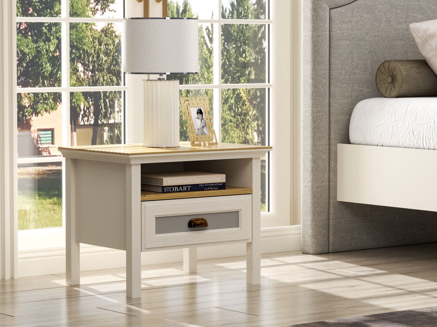 Mesilla de noche Melvero 123