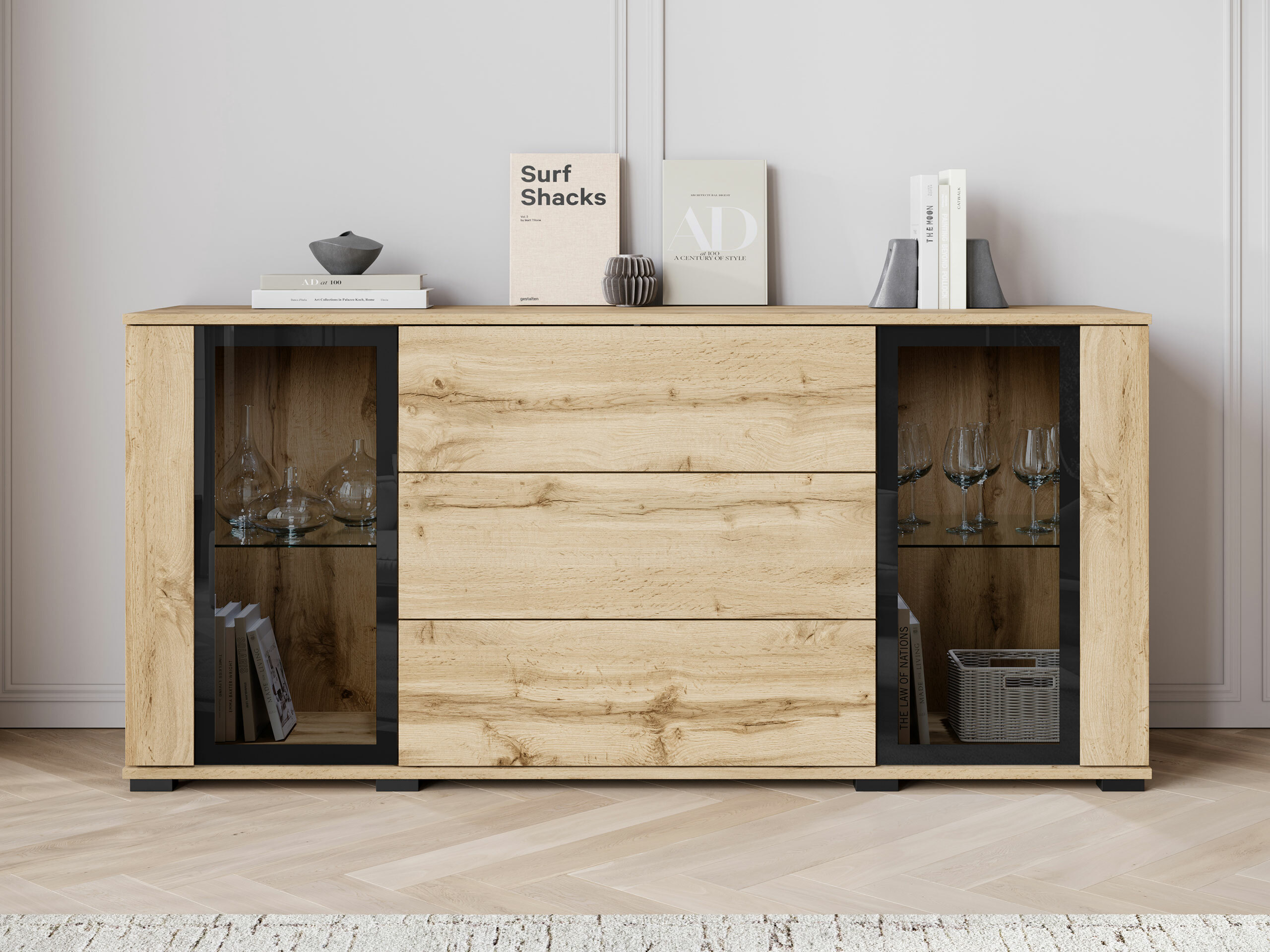 Cómoda Torcame 101 (Roble wotan)