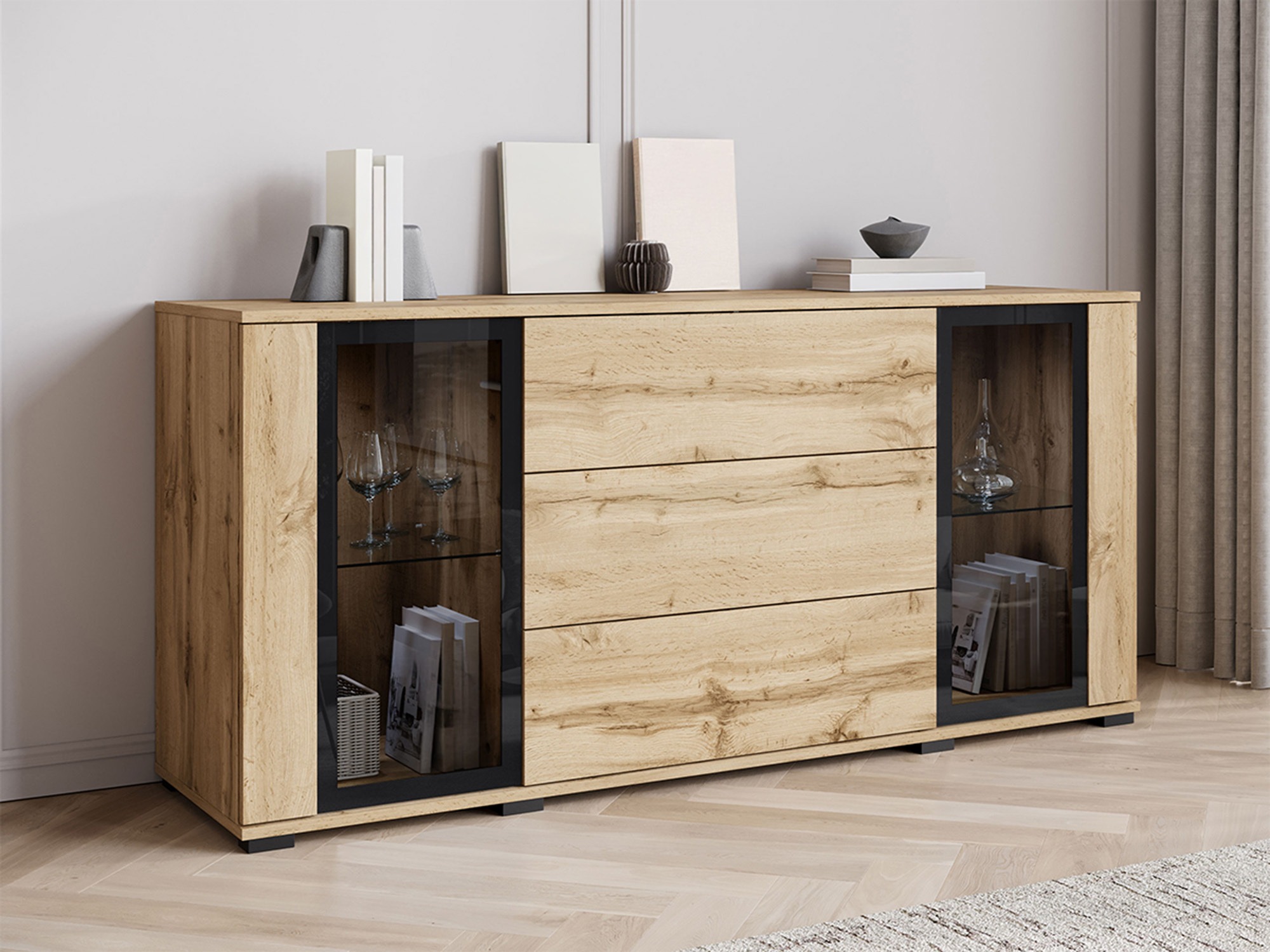 Cómoda Torcame 101 (Roble wotan)