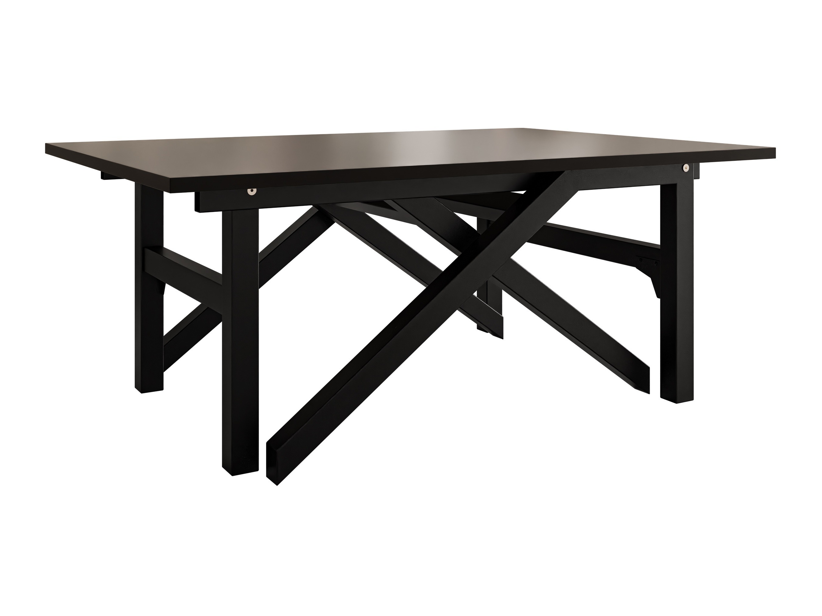 Mesa de centro convertible Oswego 151 (Negro)