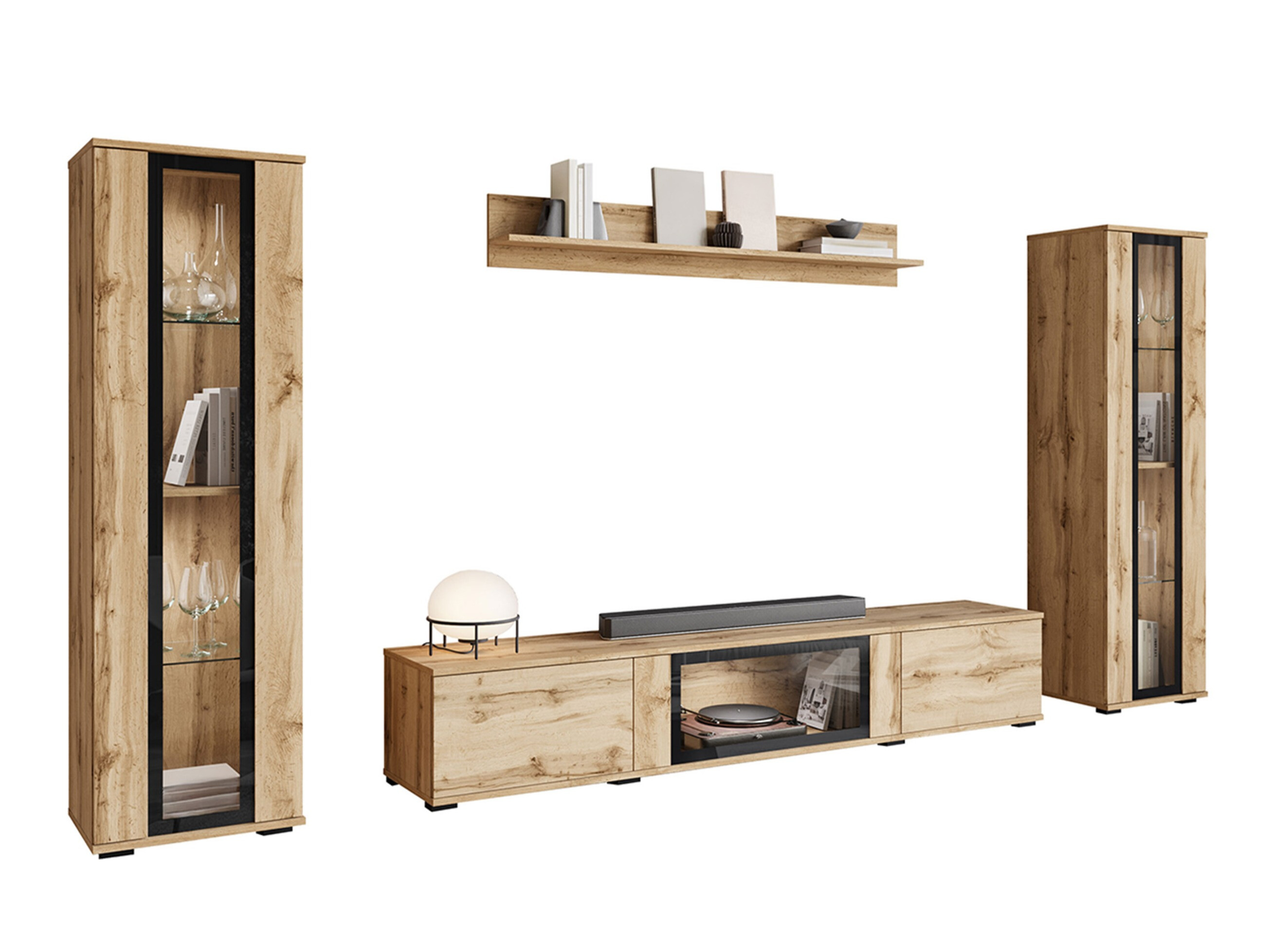 Conjunto de salón Torcame 103 (Roble wotan)