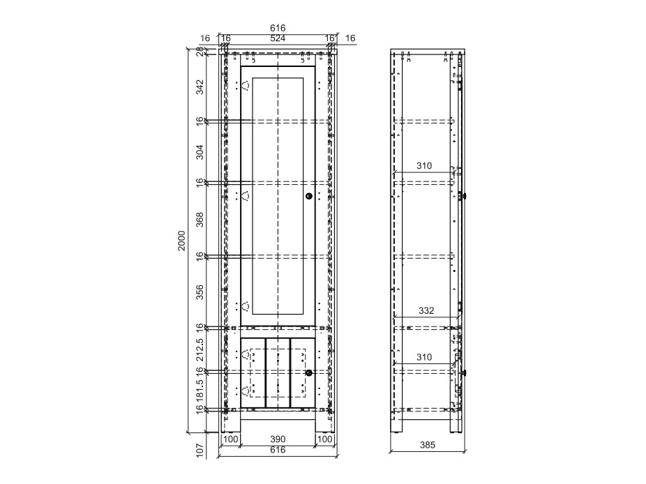 Estantería Mirtalo 100