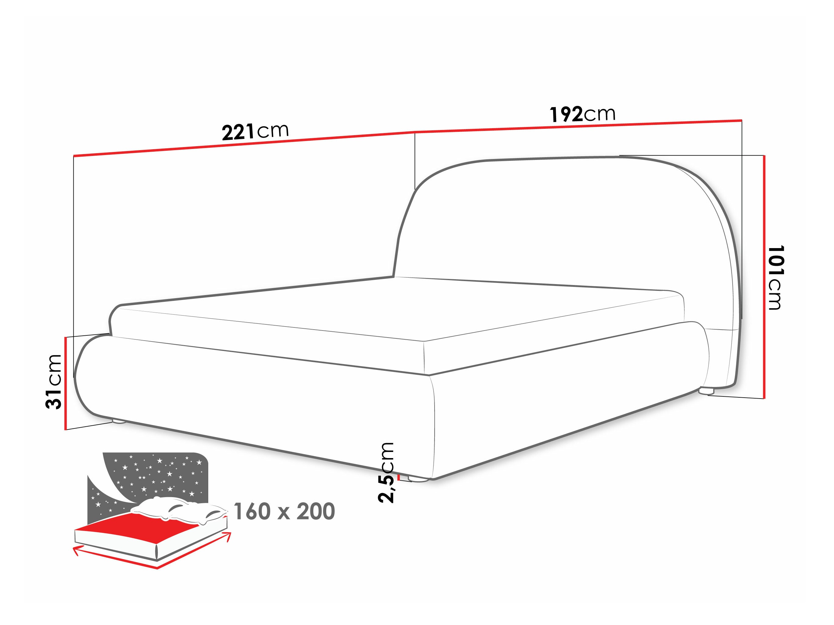 Cama Comfivo 501 (Quelle 01)