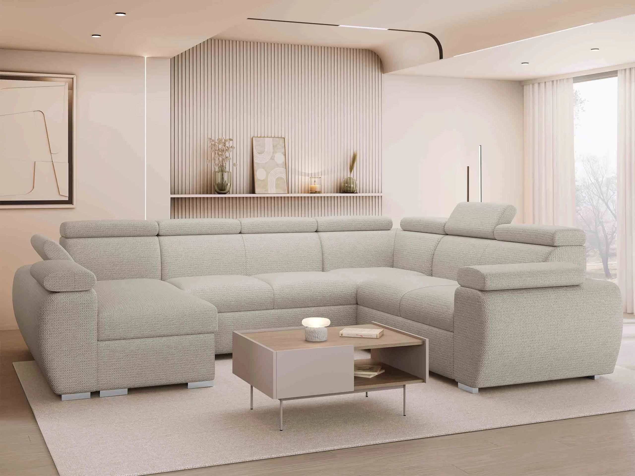 Sofá rinconero Columbus 214 (Aragon 03)