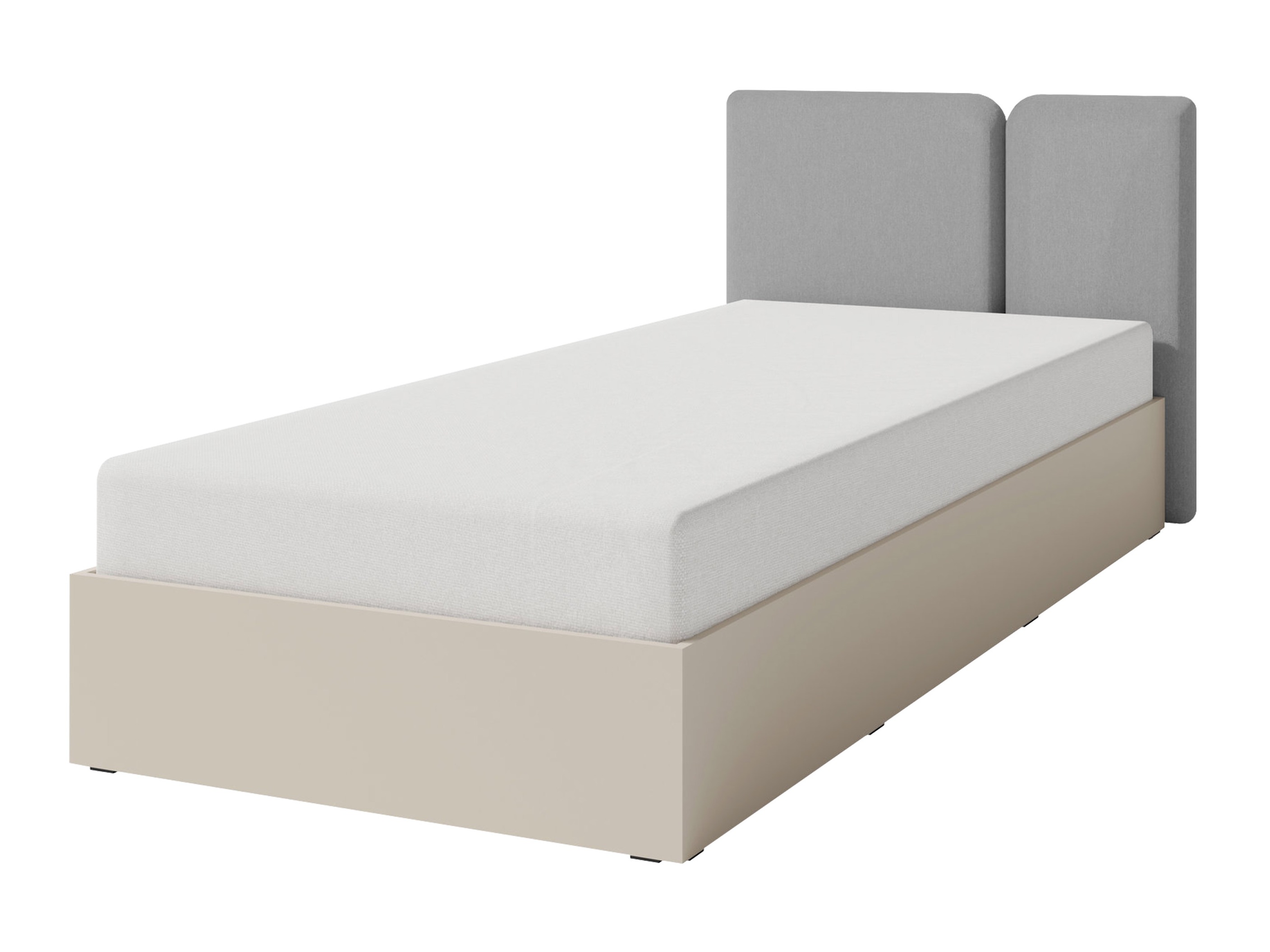 Cama Fiosono 112 (Beige + Roble claro)