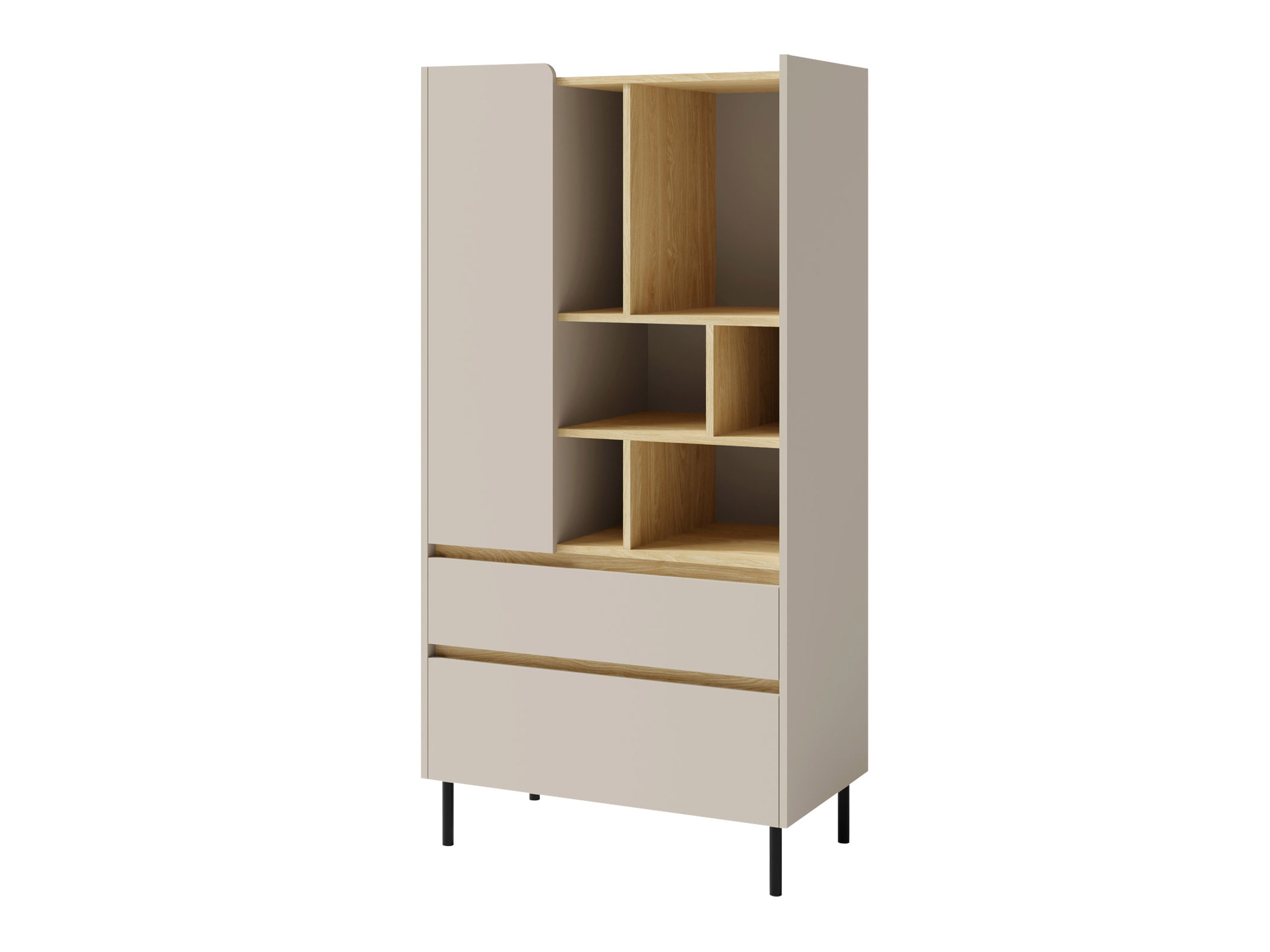 Estantería Fiosono 105 (Beige + Roble)
