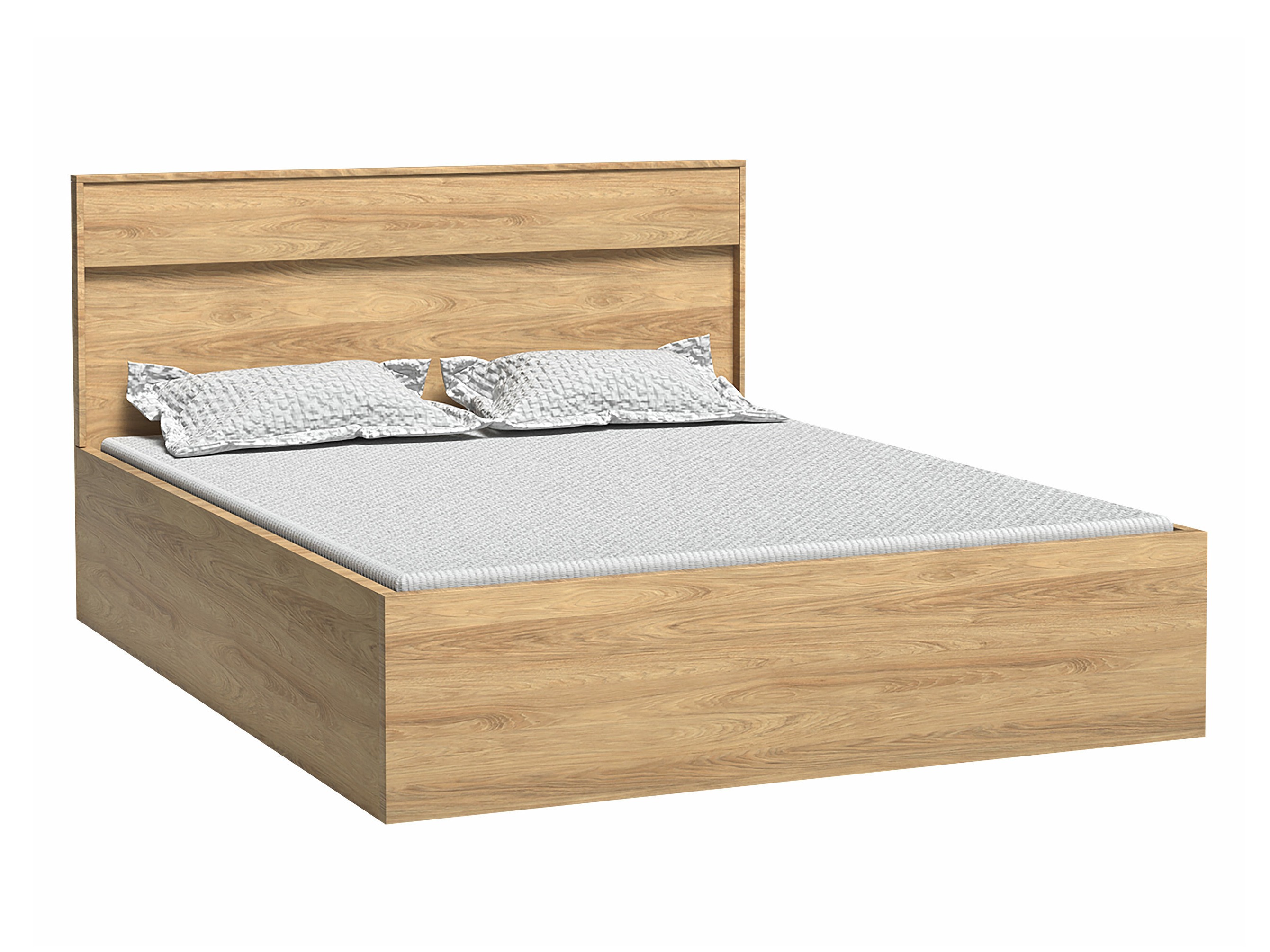 Conjunto de dormitorio Etrmoni 122 (Luminoso madera)