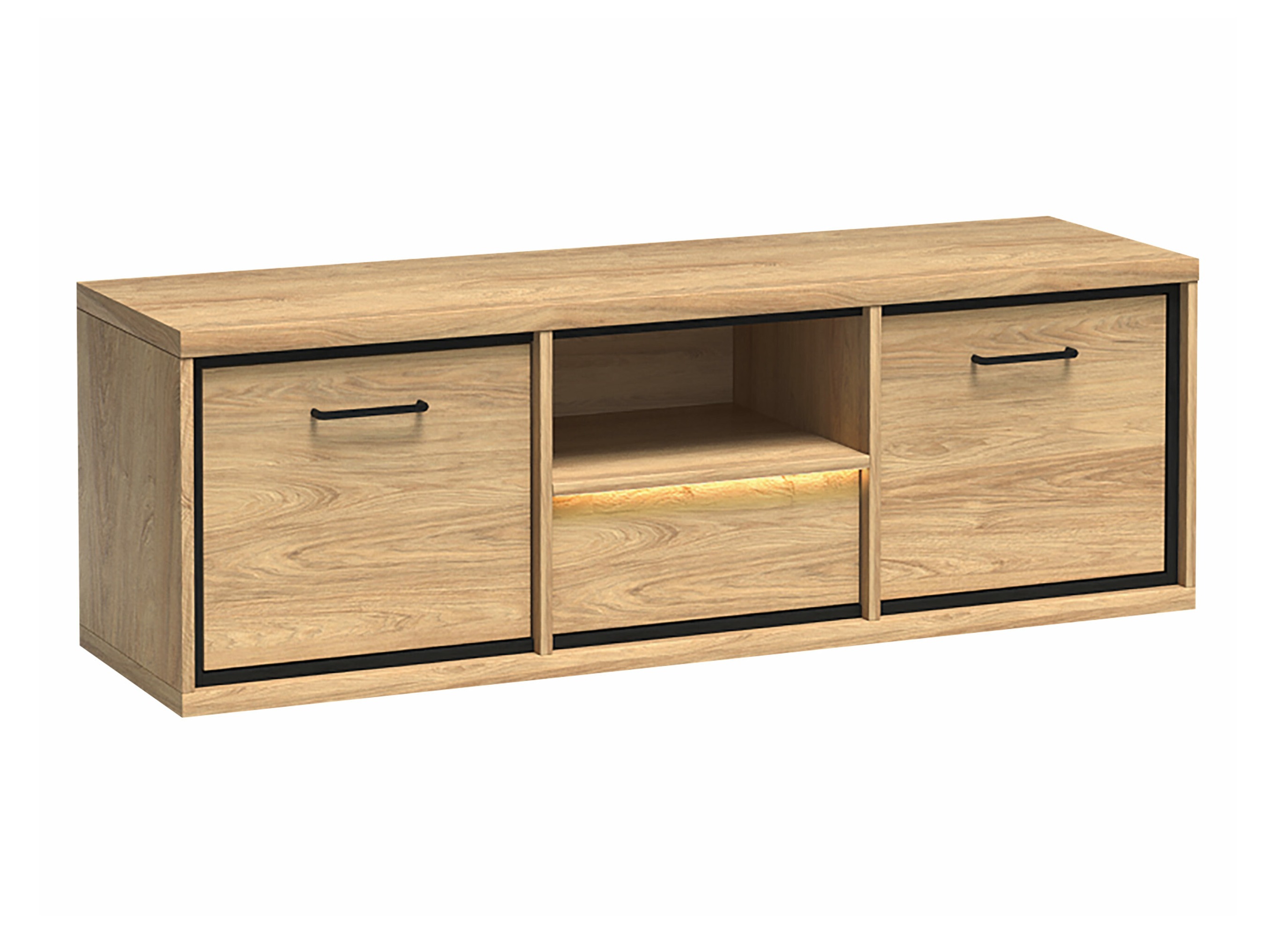 Mueble TV Etrmoni 112 (Luminoso madera)