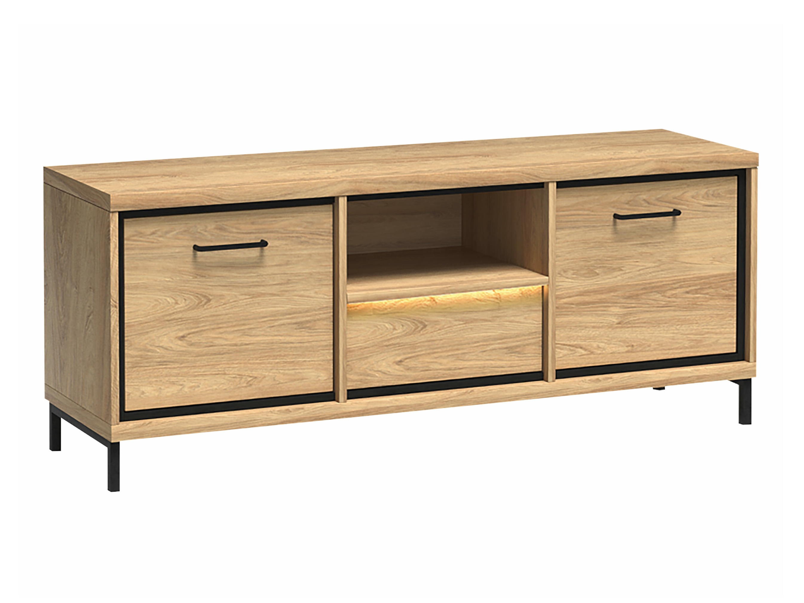 Mueble TV Etrmoni 112 (Luminoso madera)