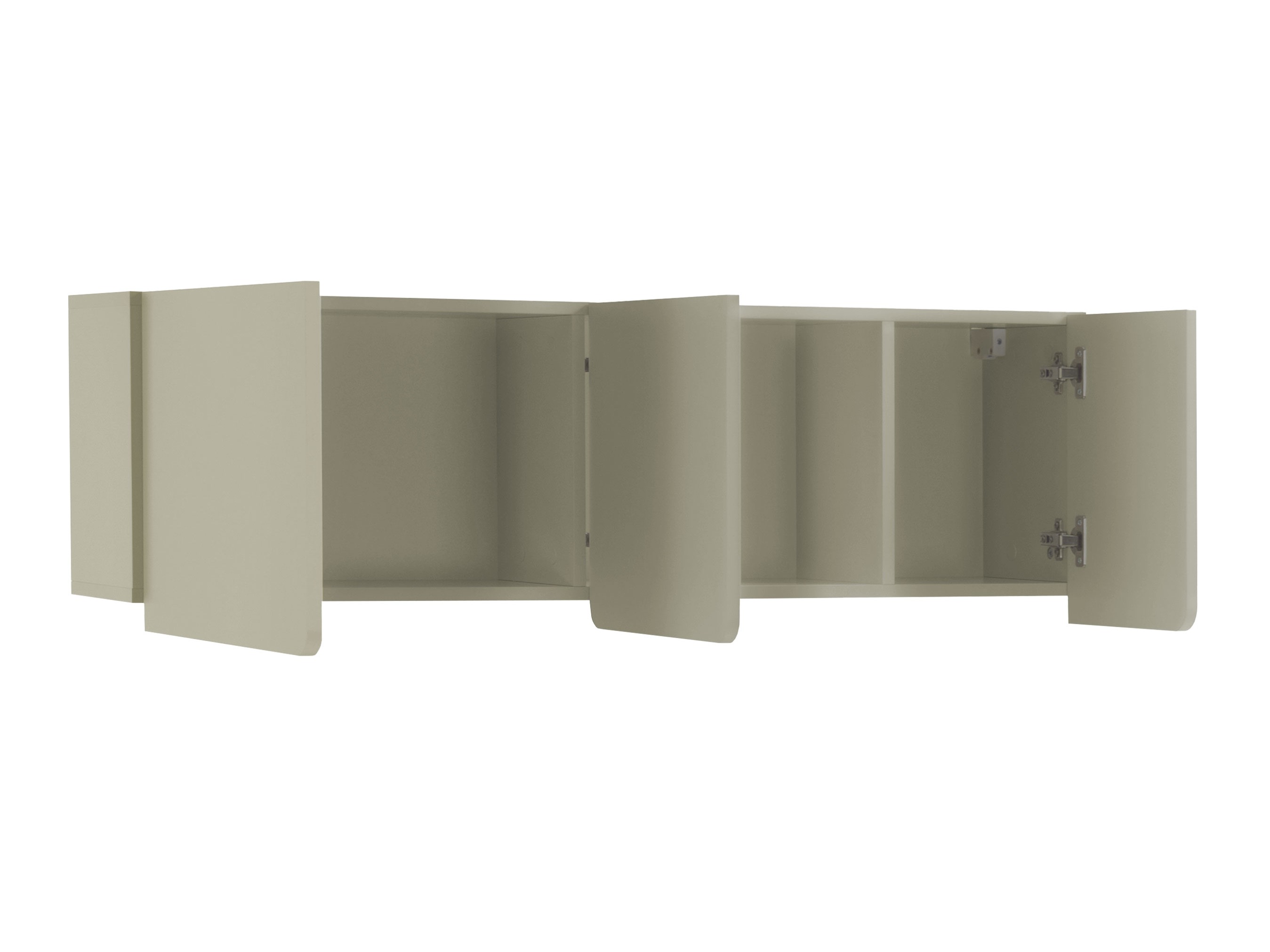 Conjunto de dormitorio Fiosono 113 (Verde polvoriento + Roble)