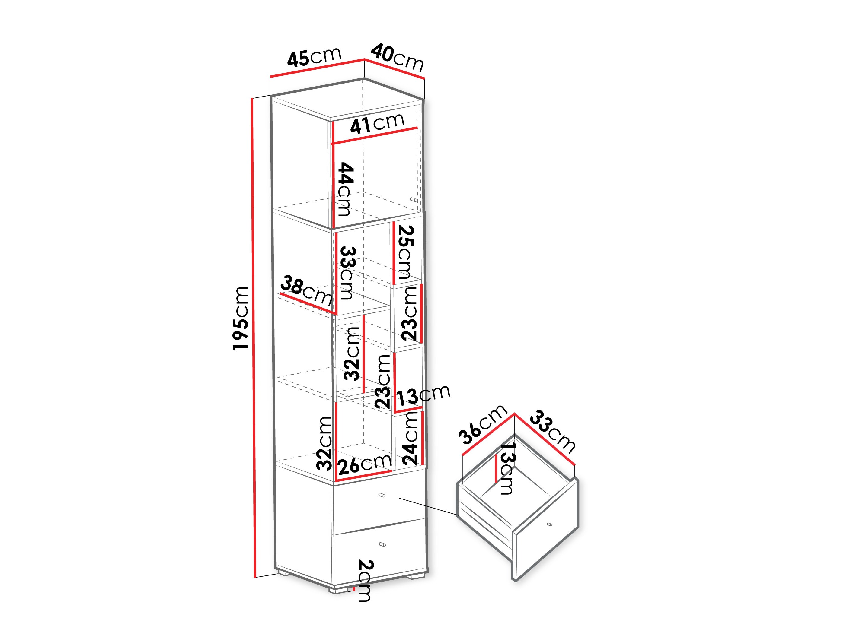 Estantería Ciravie 102