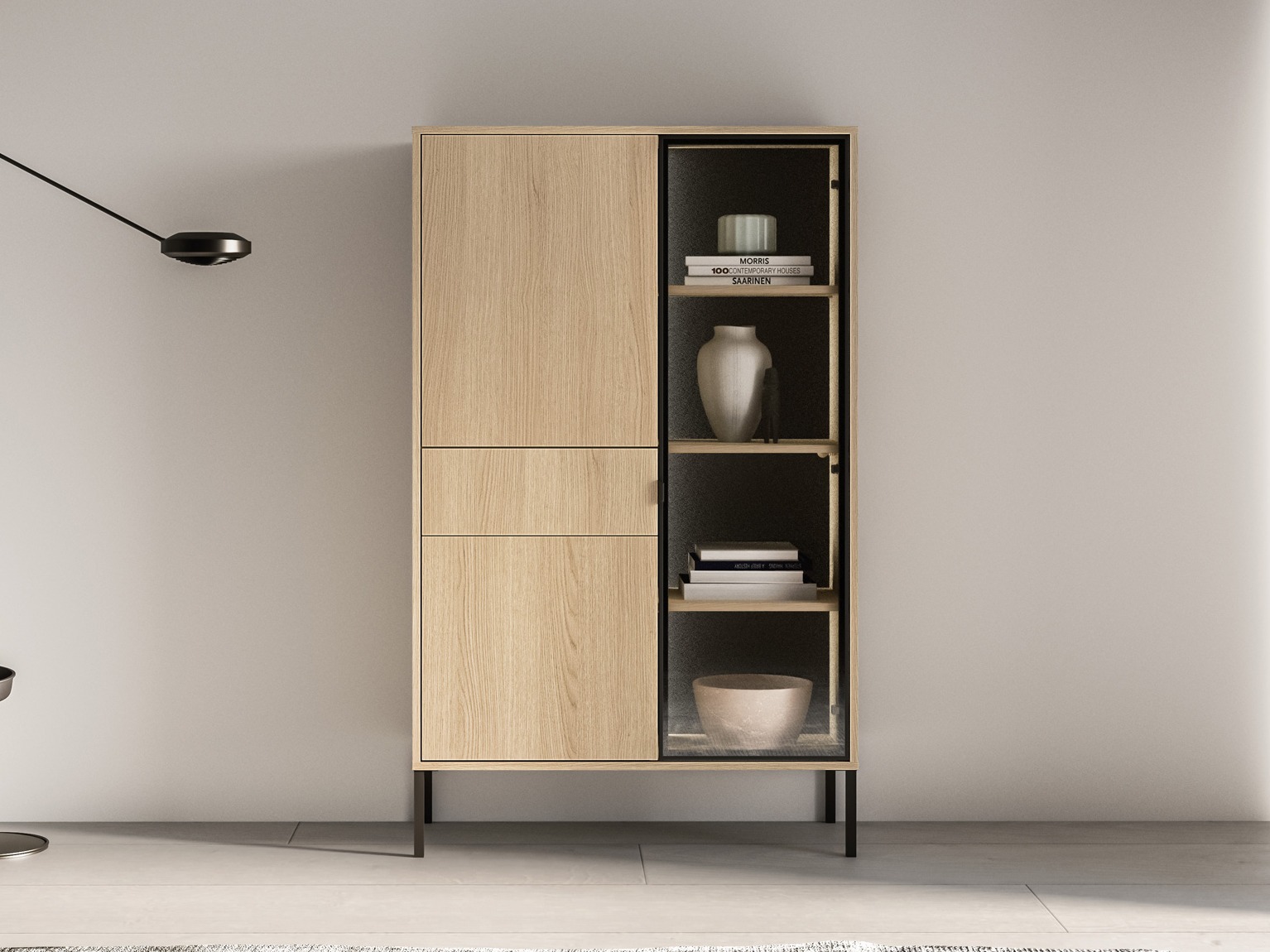 Estantería Virsalo 100 (Roble)