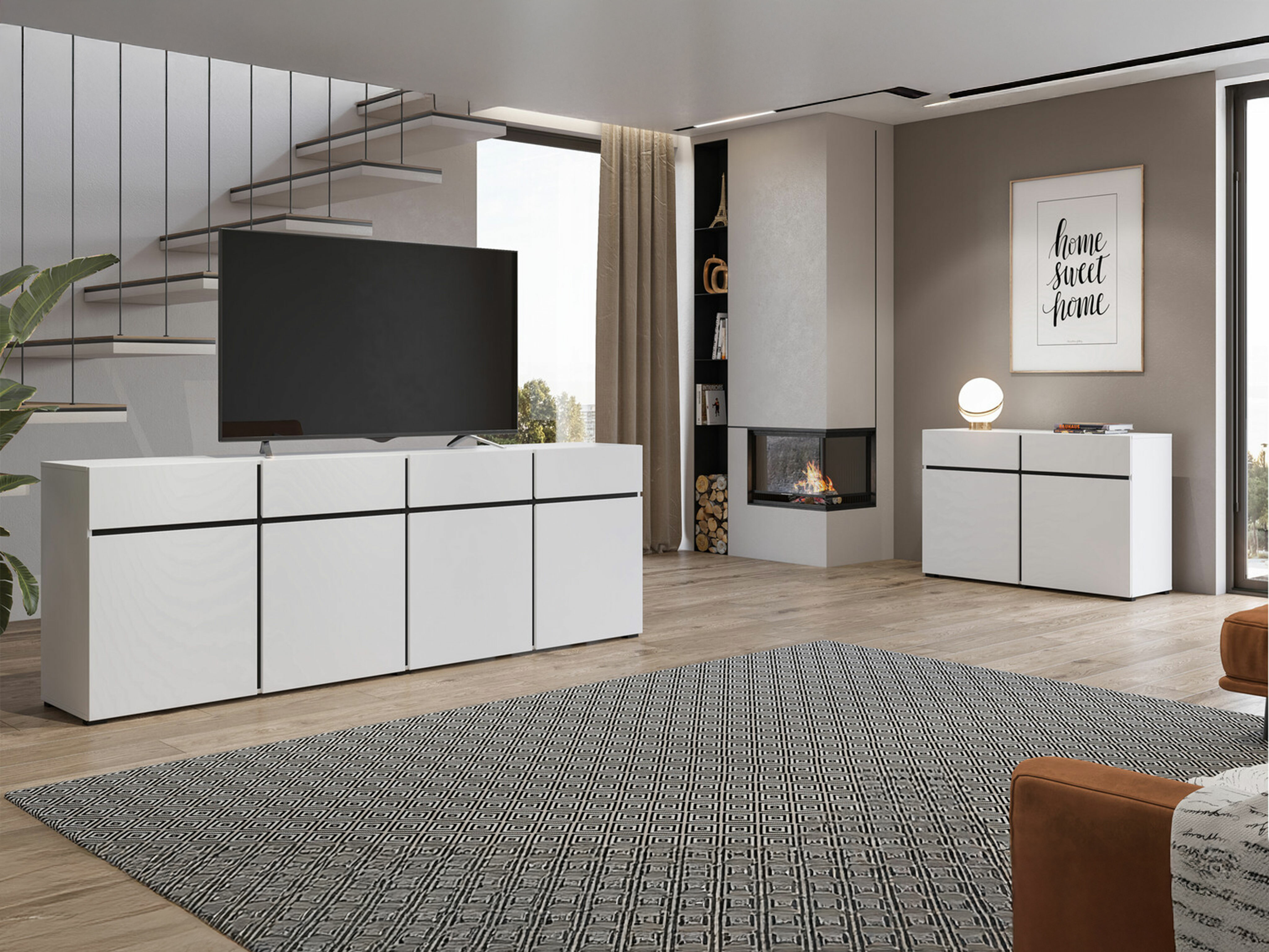 Cómoda Alfere 100 (Blanco)