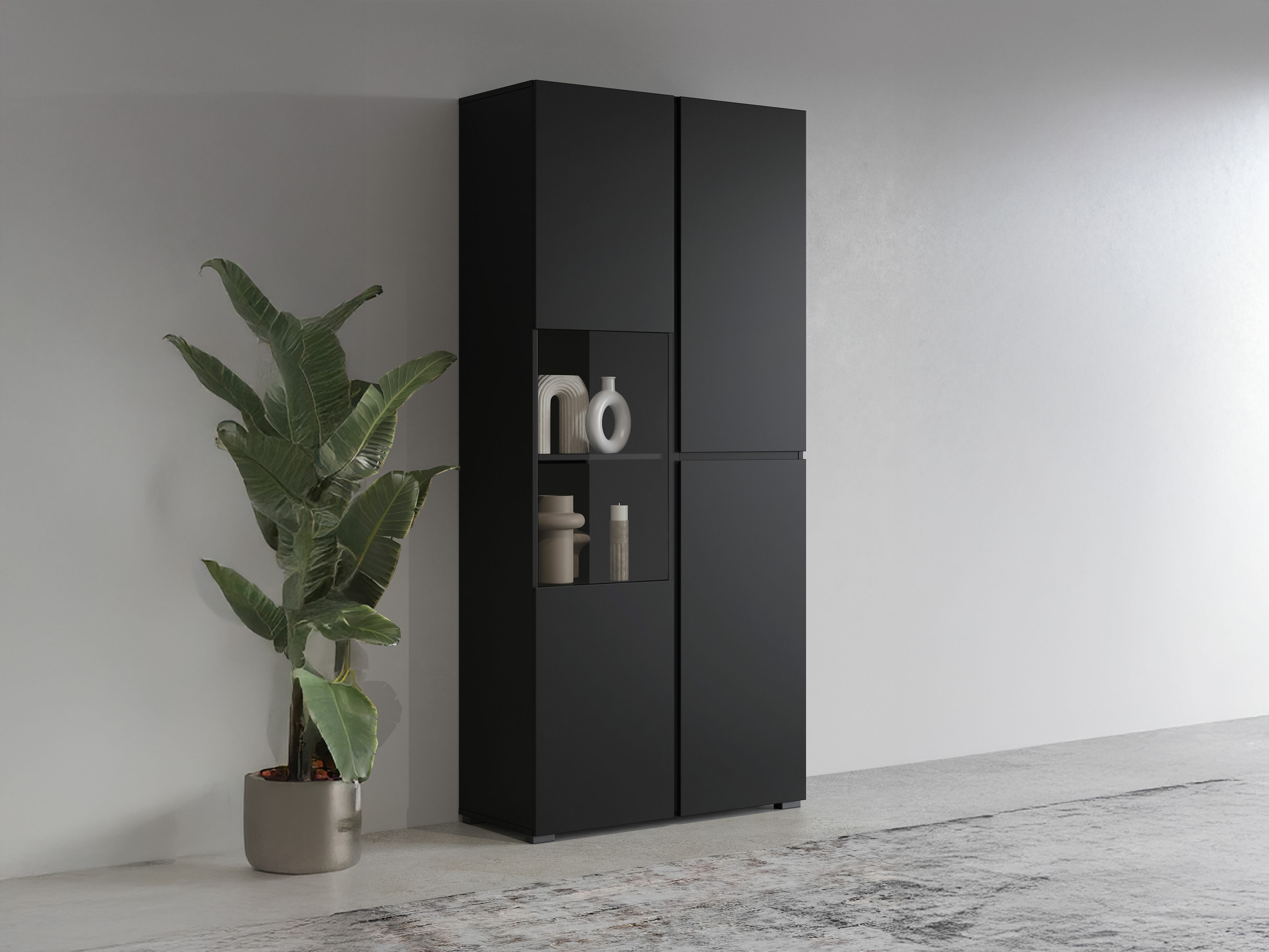 Estantería Alfere 110 (Negro)