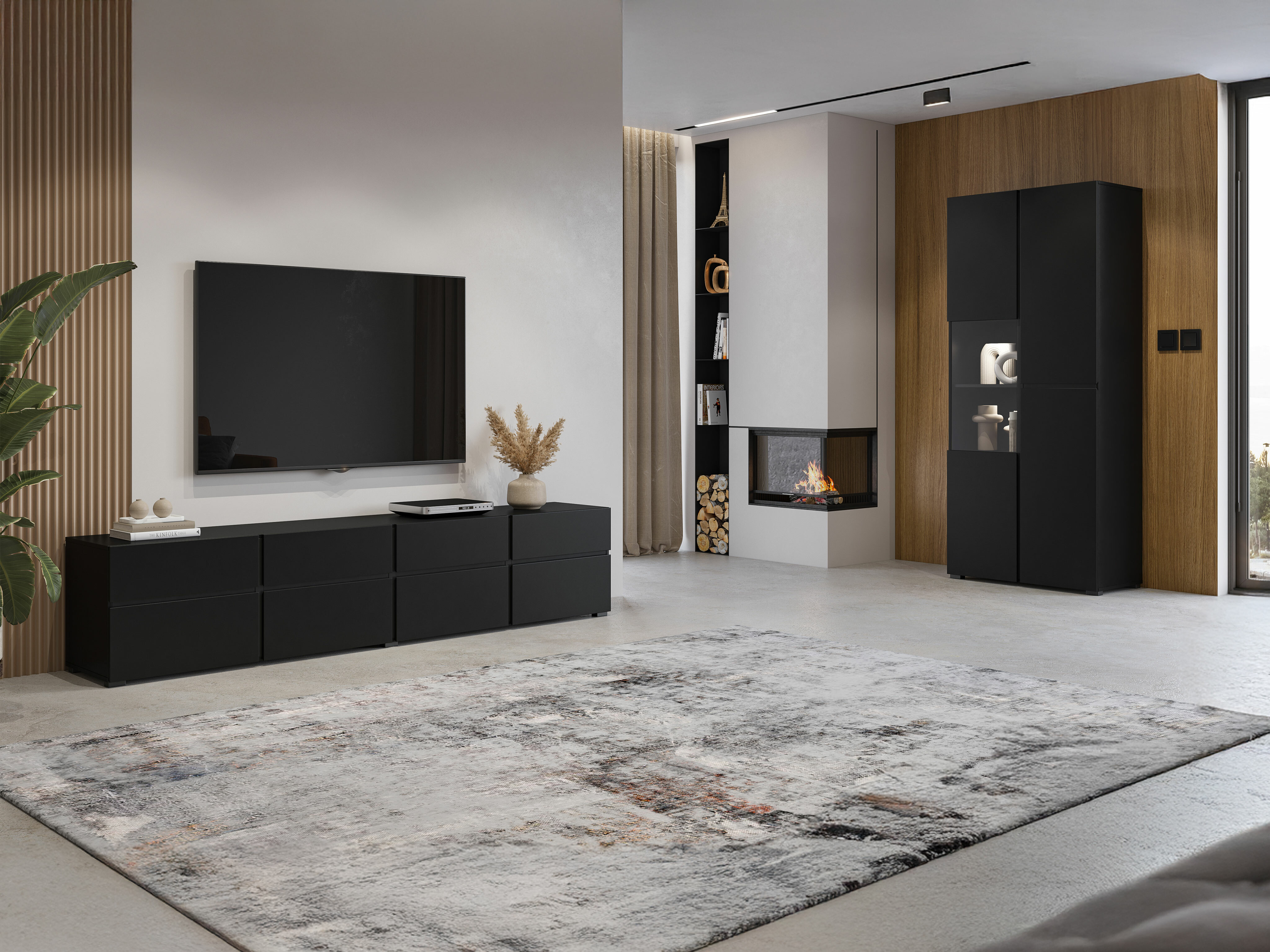 Estantería Alfere 110 (Negro)