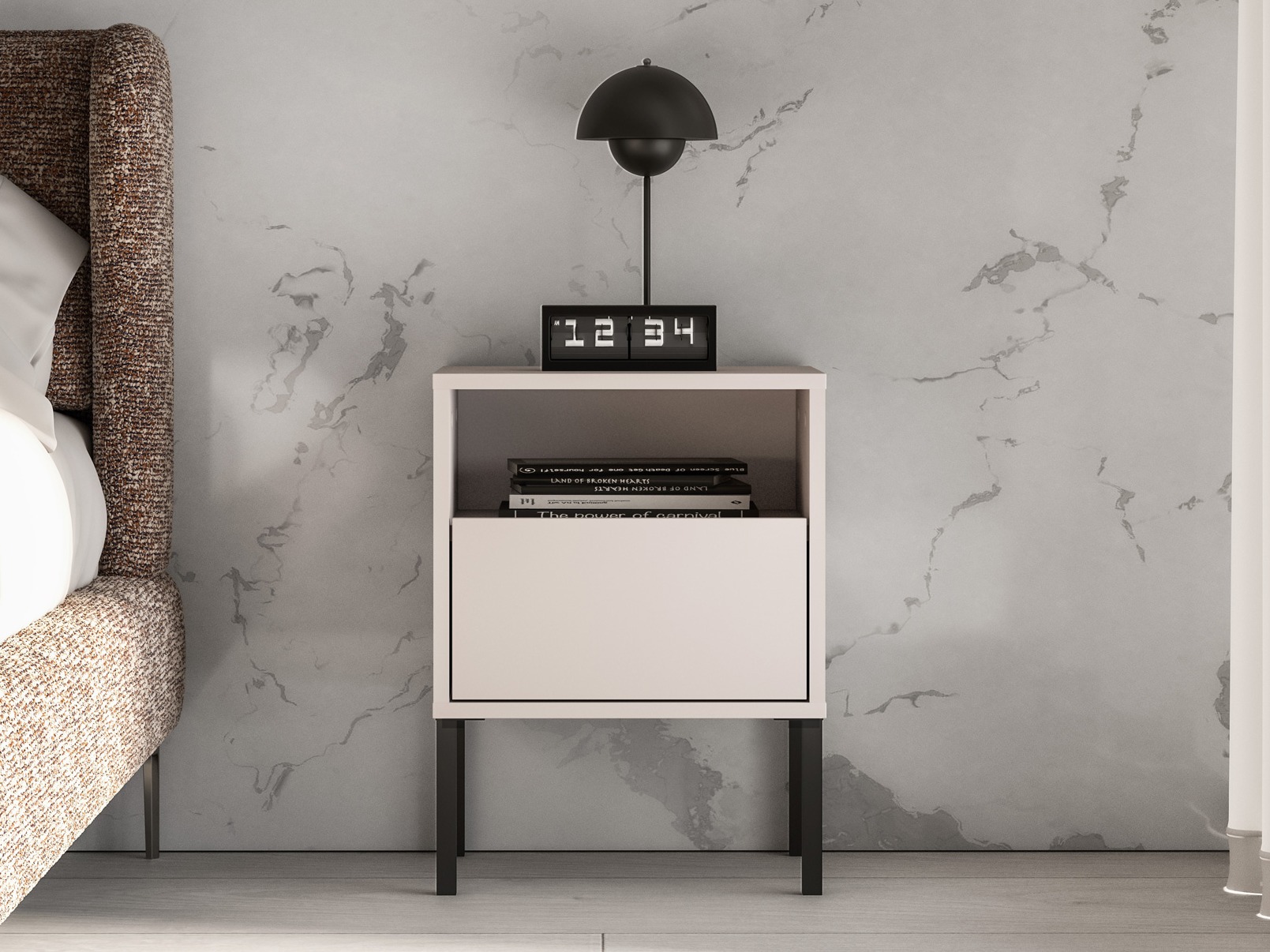 Mesilla de noche Virsalo 104 (Cachemira)