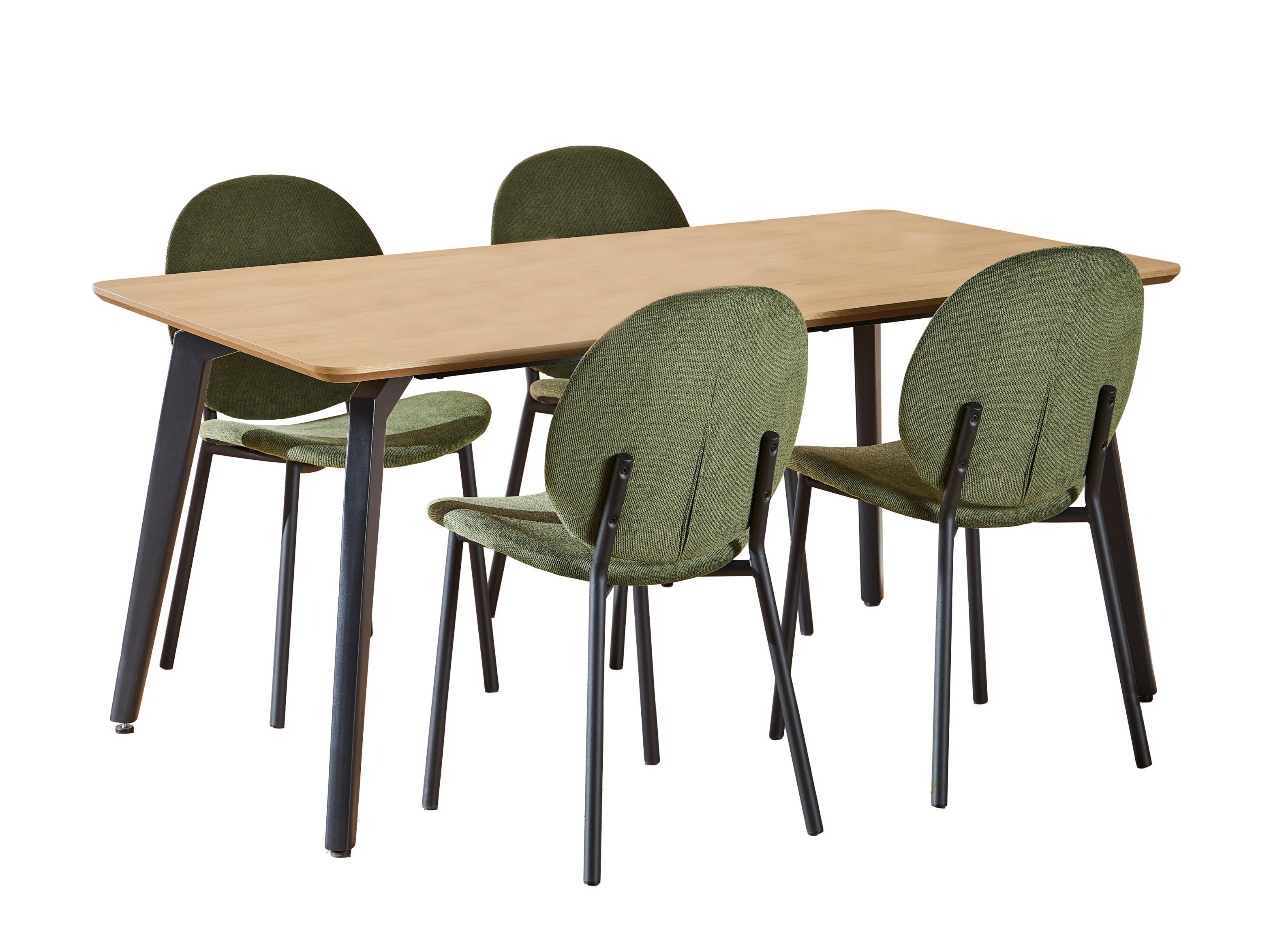 Conjunto de mesas y sillas para comedor Norsica 1028