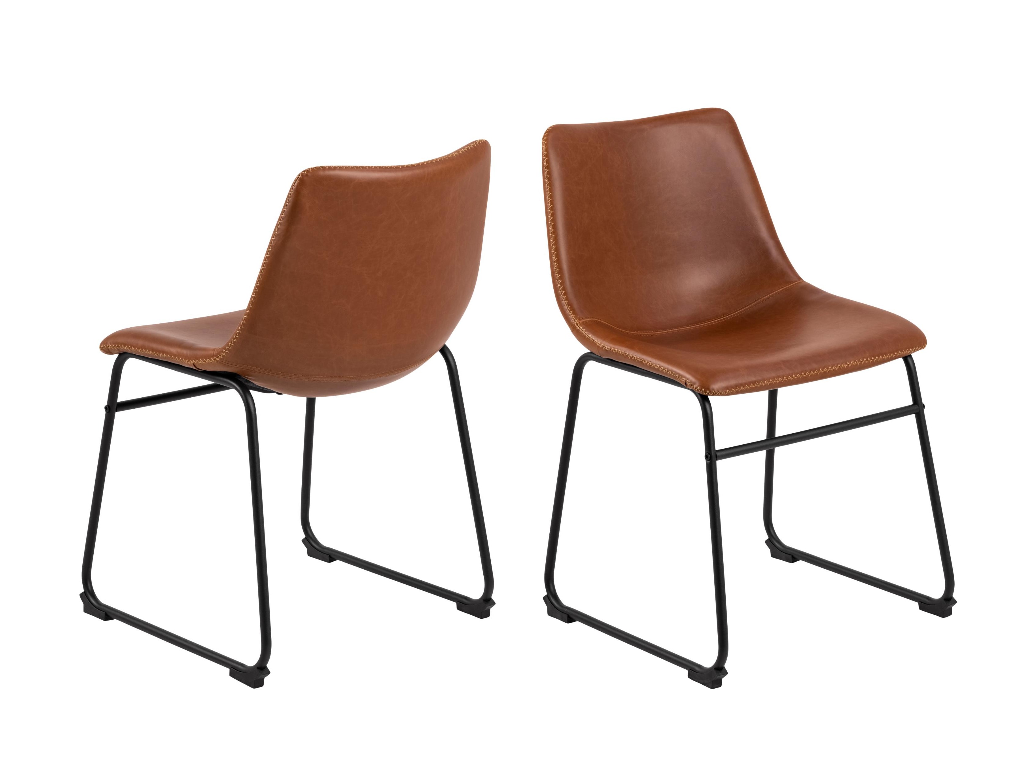 Conjunto de mesas y sillas para comedor Norsica 1096 (Marrón + Negro)