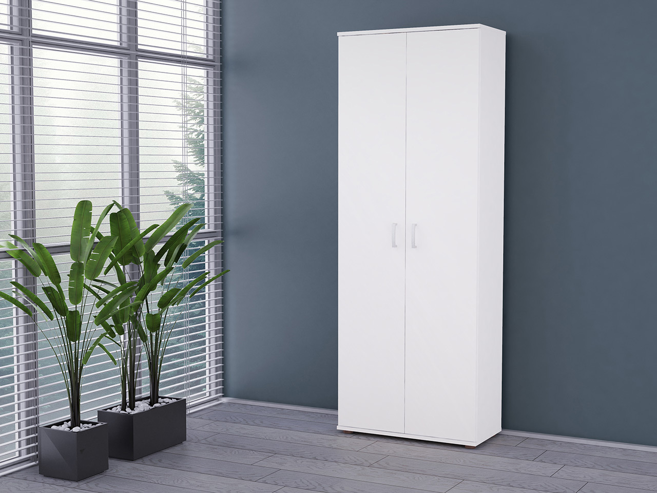 Estantería Bristol 135 (Blanco)